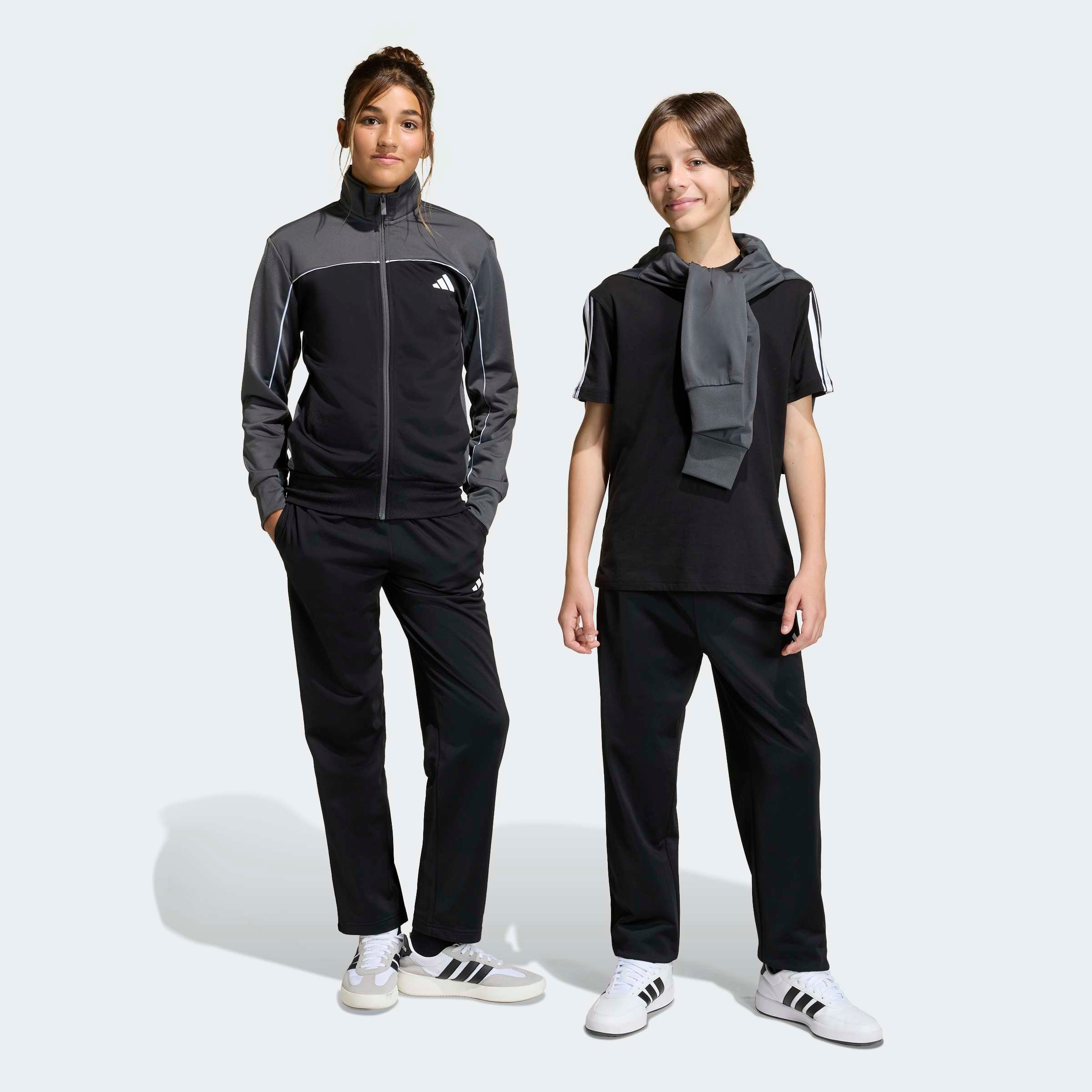 Image of adidas Sportswear Trainingsanzug "COLOUR POP AUS TRIKOT FÜR KINDER" 2 Trainingsanzug für Kinder und Teens, zweiteiliges Set, mit Stehkragen