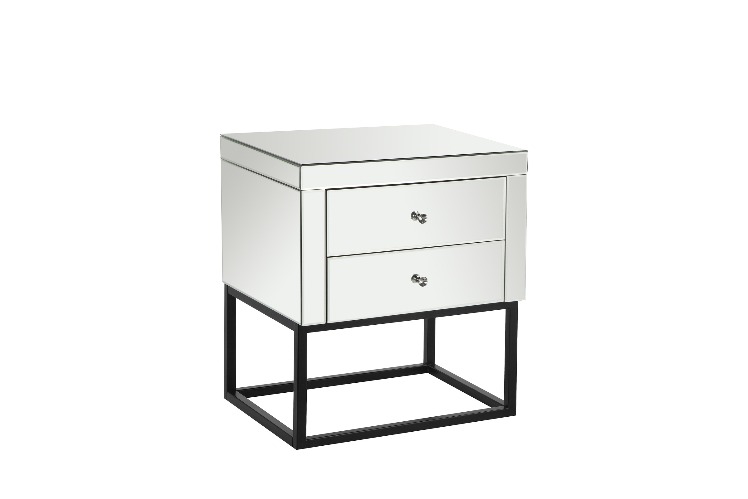 Image of Guido Maria Kretschmer Home&Living Nachttisch »Aren«, Verspiegelt, Breite 50 cm bei Ackermann Versand Schweiz