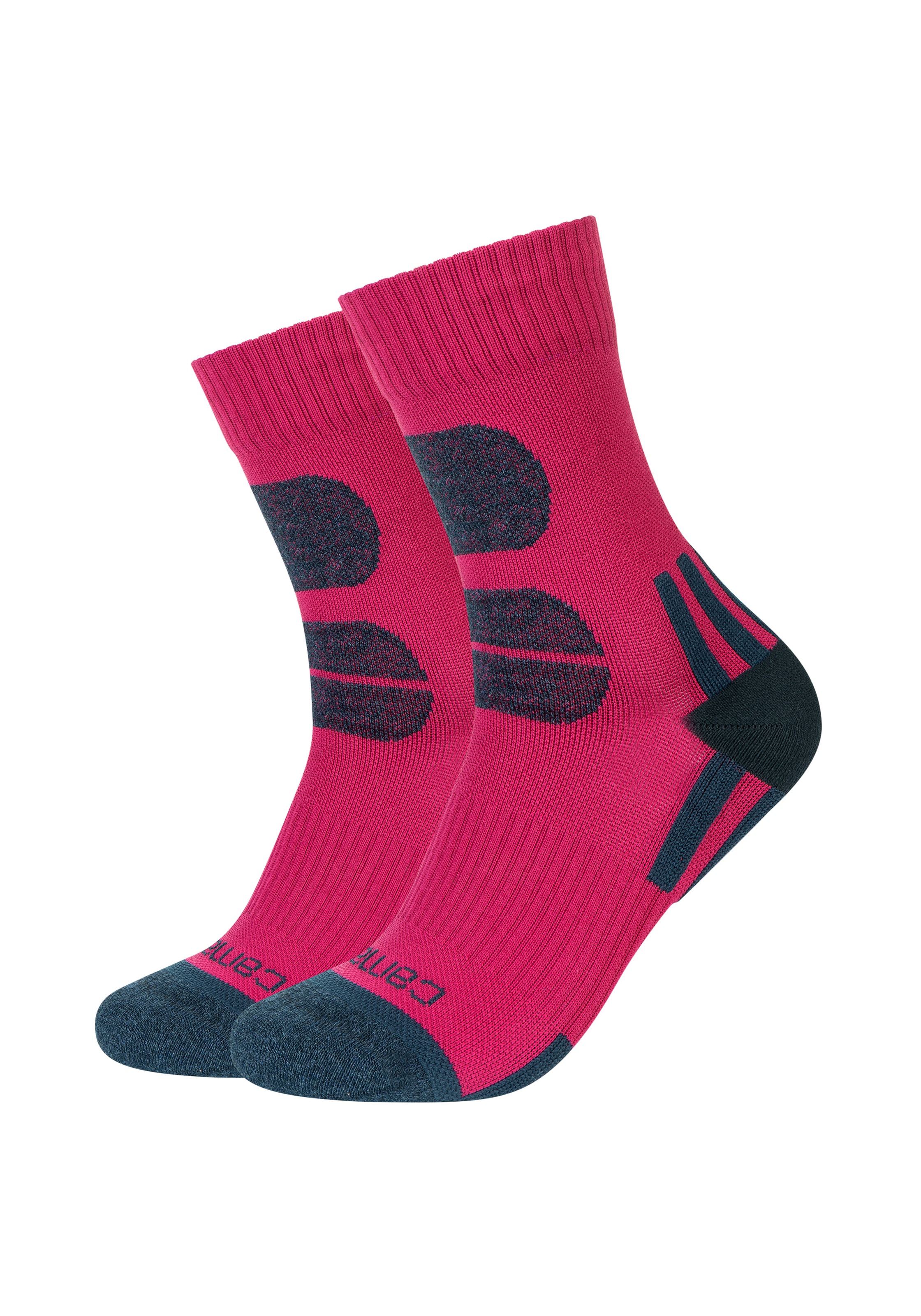 Camano Wandersocken »Function«, (4 Paar), mit Fussgewölbe-Stütze