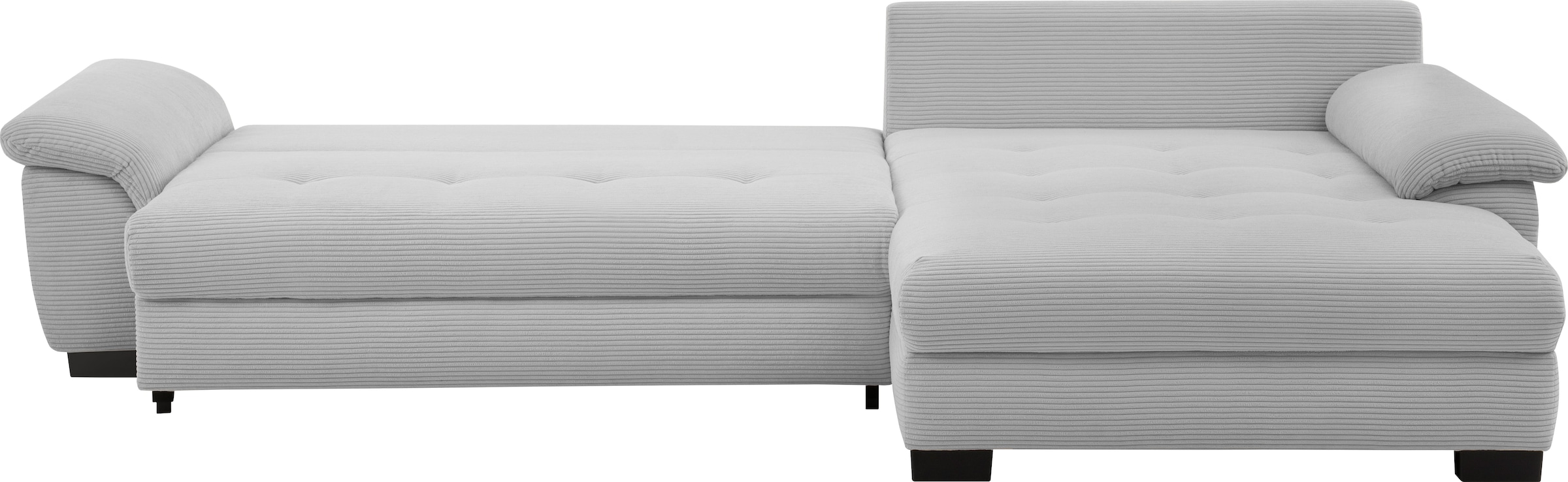 Mr. Couch Ecksofa »Dario, L-Form, mit Bett und Bettkasten« mit Kaltschaum