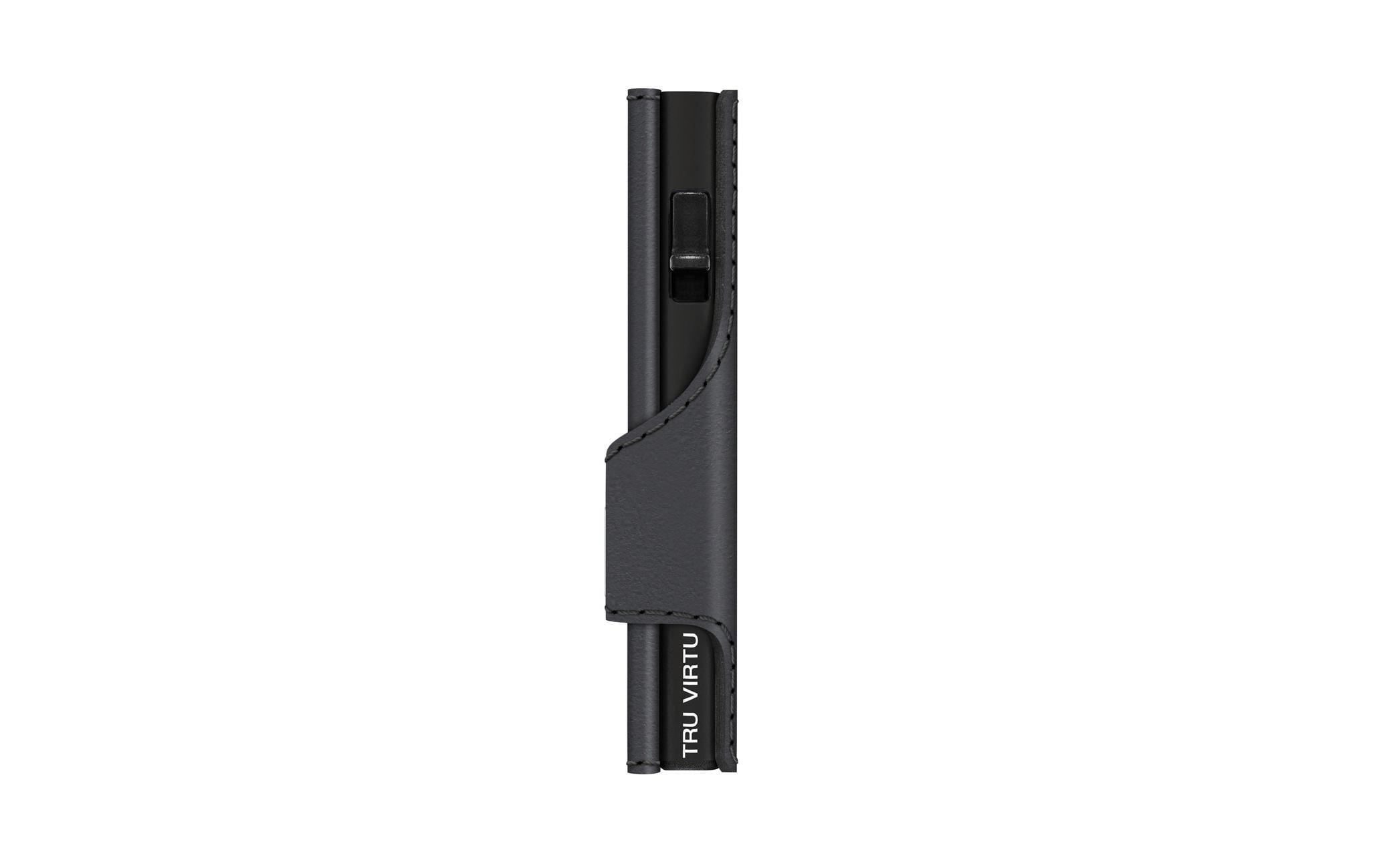 Geldbörse »TRU VIRTU Click & Slide Wallet vegan, Bio Apple Black«