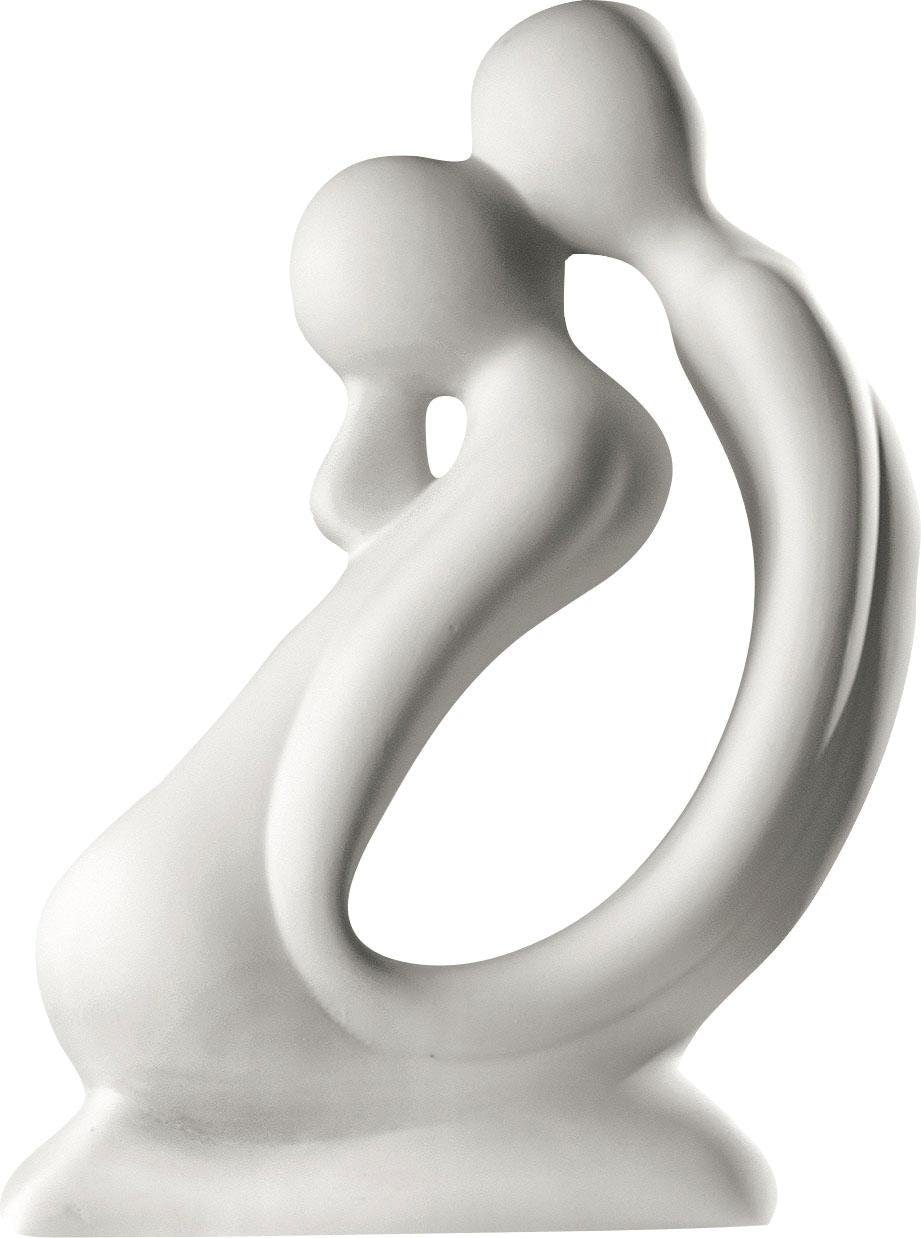 GILDE Dekofigur »Skulptur Kuss, aus günstig kaufen weiss«, Keramik, handgefertigt, cm, Höhe Wohnzimmer Dekoobjekt, 42