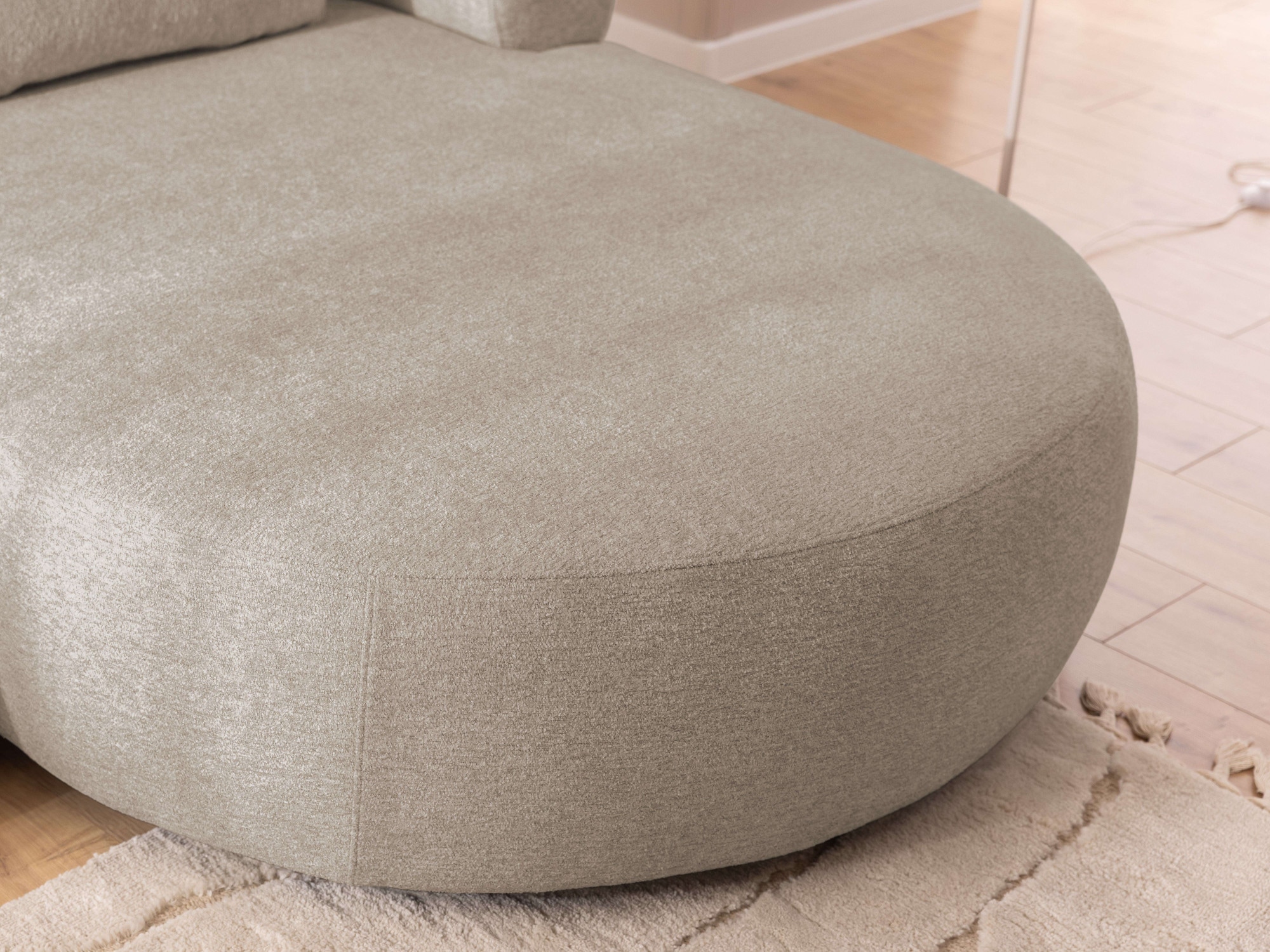 Home affaire Ecksofa »LUSSAC L-Form Design-Sofa mit Zierkissen, Masse B/T/H: 257/159/78 cm« hoher Sitzkomfort und modernes Design, Sofa ohne Bettfunktion