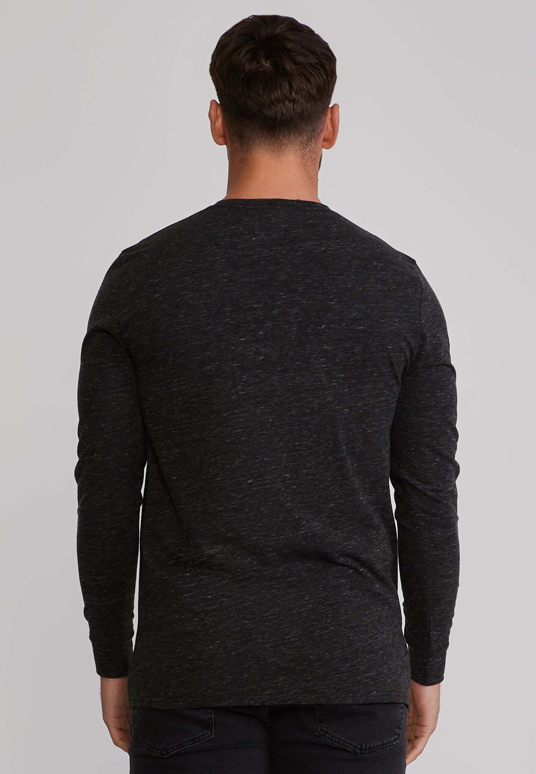Siksilk T-shirt à manches longues »Siksilk Langarmshirt Marl«