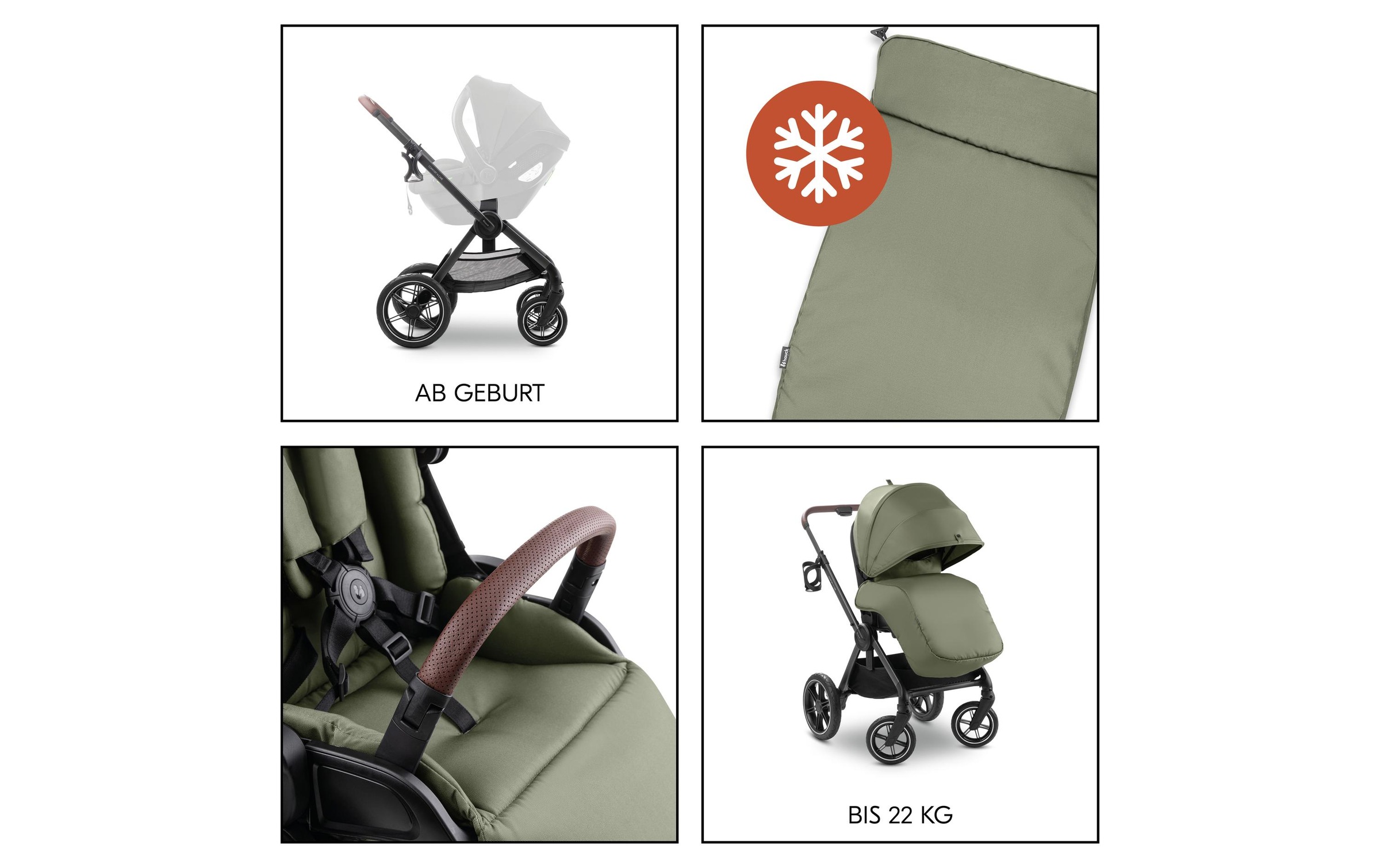 Hauck Kinder-Buggy »Comfort N Care« 22 kg