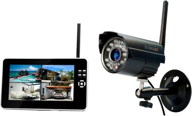 Technaxx Überwachungskamera »Easy Security Camera Set«, Aussenbereich