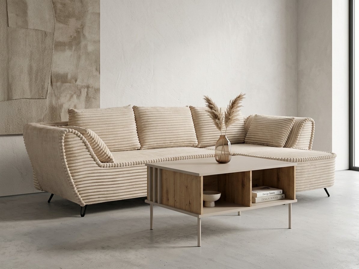 GOODproduct Couchtisch »AAELIN Kaffeetisch mit viel Stauraum, modernes Design« Beistelltisch mit zusätzlichen Aufbewahrungsschränken