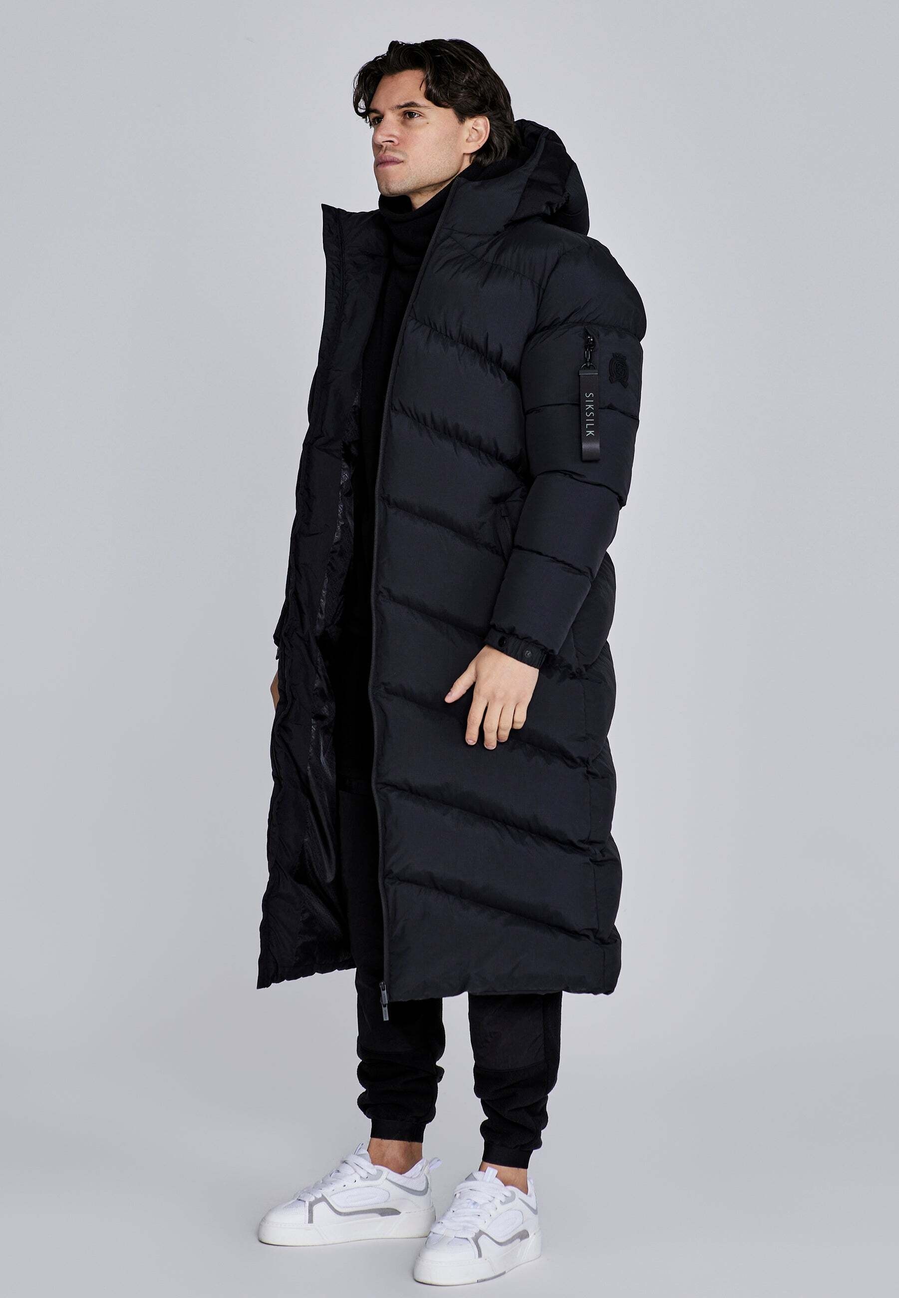 Siksilk Winterjacke »Siksilk Wintermantel Longline Puffer«