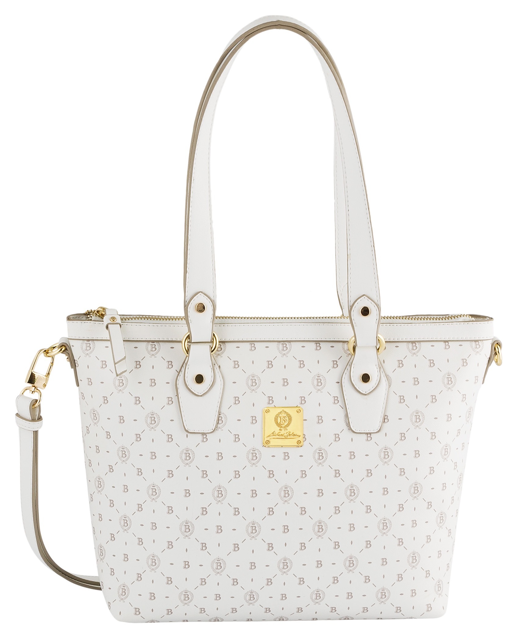 Image of Michael Beheim Shopper, mit Logo Allover Druck und markanter Logo Plakette bei Ackermann Versand Schweiz