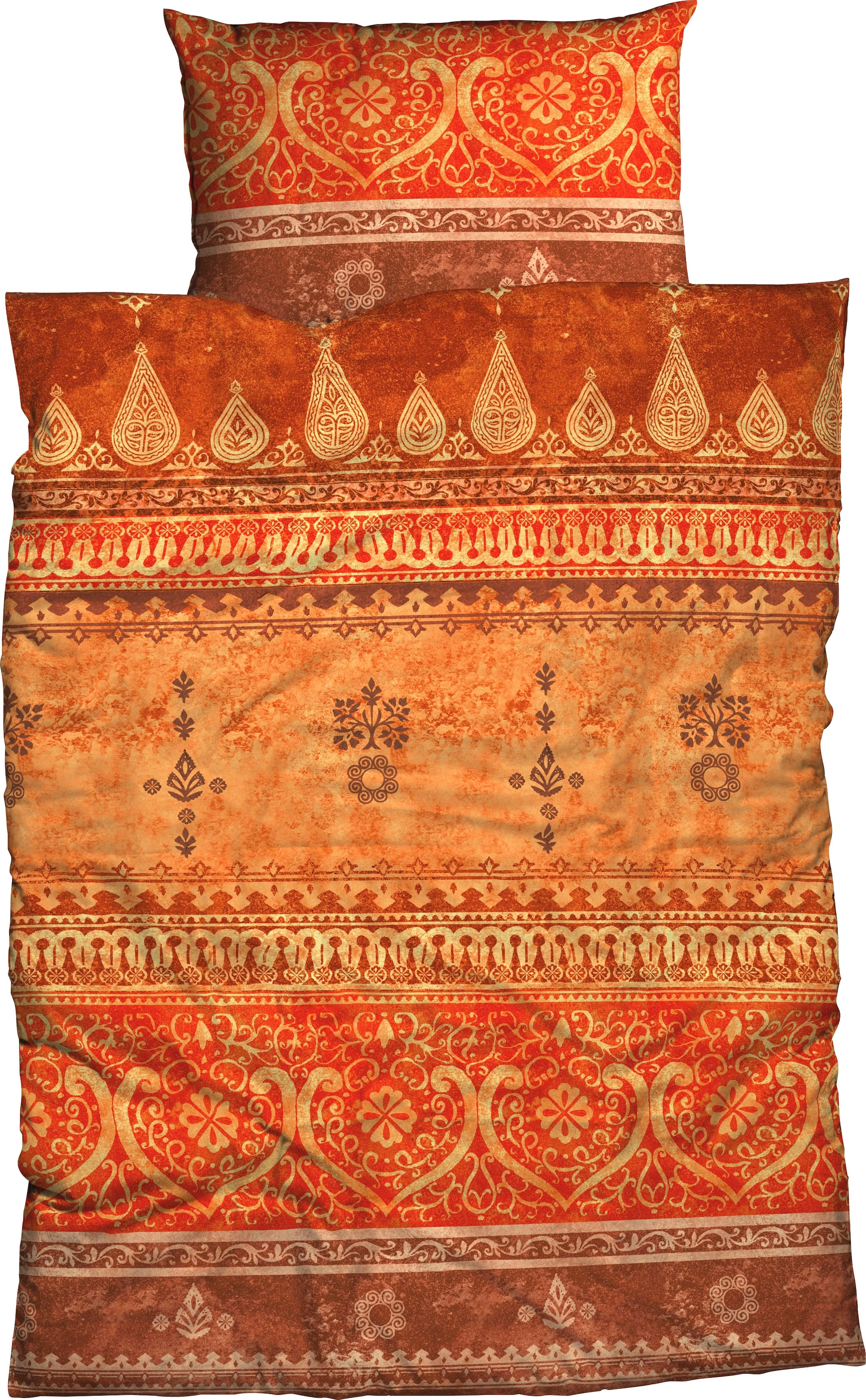 Image of CASATEX Bettwäsche "Indi" 2 Stk. romantisch, orientalisch, weich und gemütlich