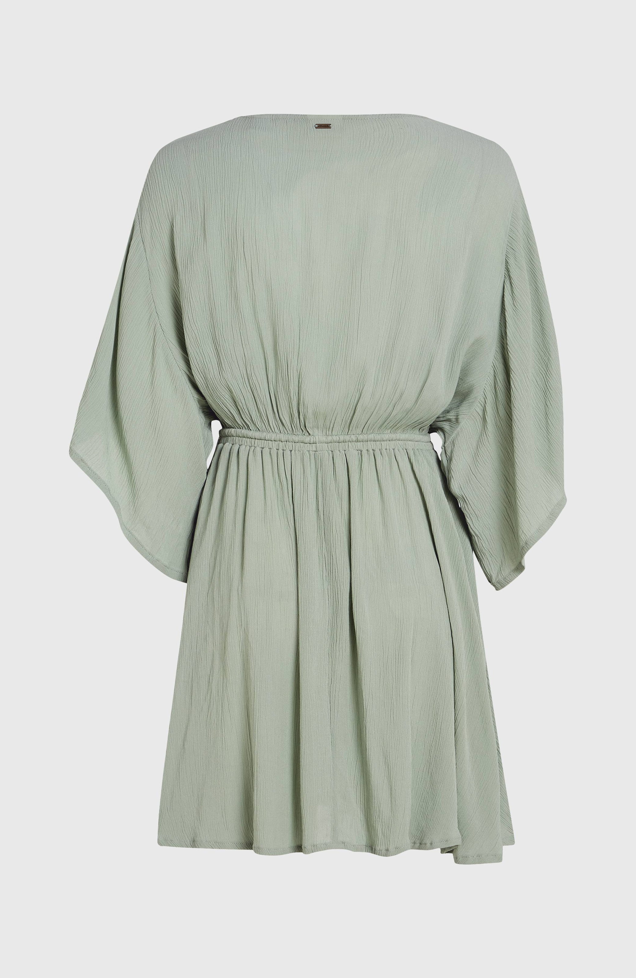 O'Neill Robe de plage »ESSENTIALS TOKEENA COVER UP« avec cordon à pompons, en viscose, coupe décontractée