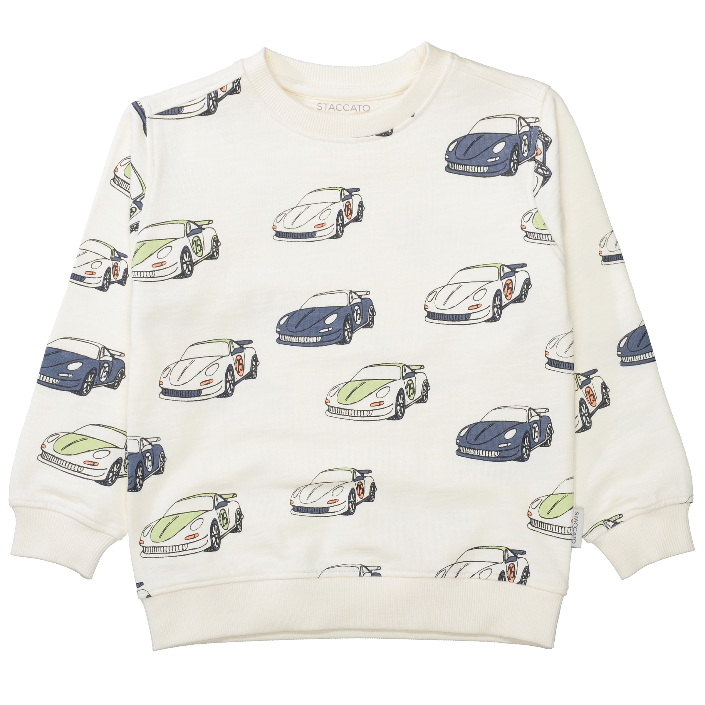 STACCATO Sweatshirt, 2 pièces 2er Pack, Auto-Motive und Zahlenprint für Boys
