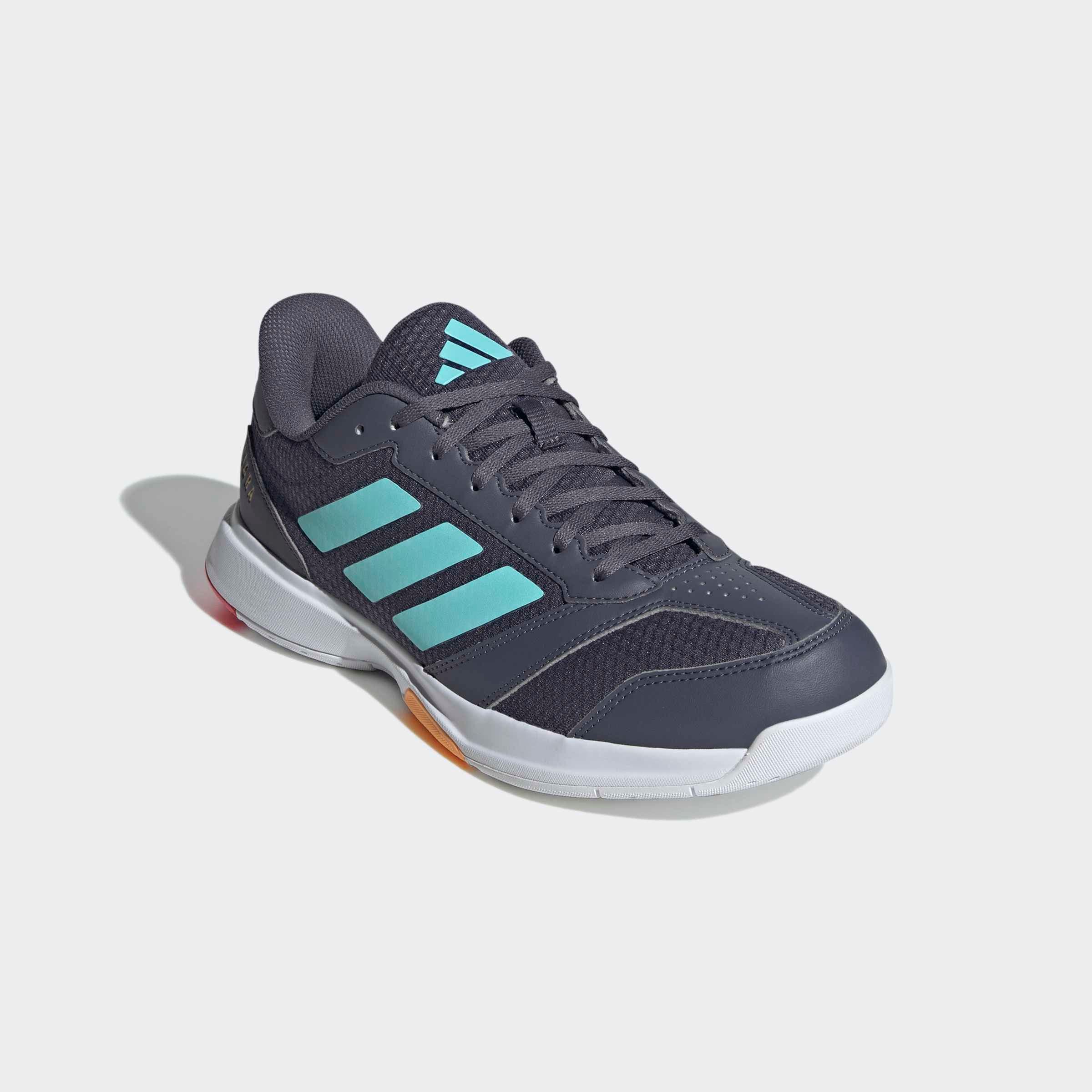 Adidas Performance, Herren, adidas Performance Hallenschuh »LIGRA 8 INDOOR« geeignet für jeden Hallensport, aurora onix, flash aqua, semi lucid rot, 