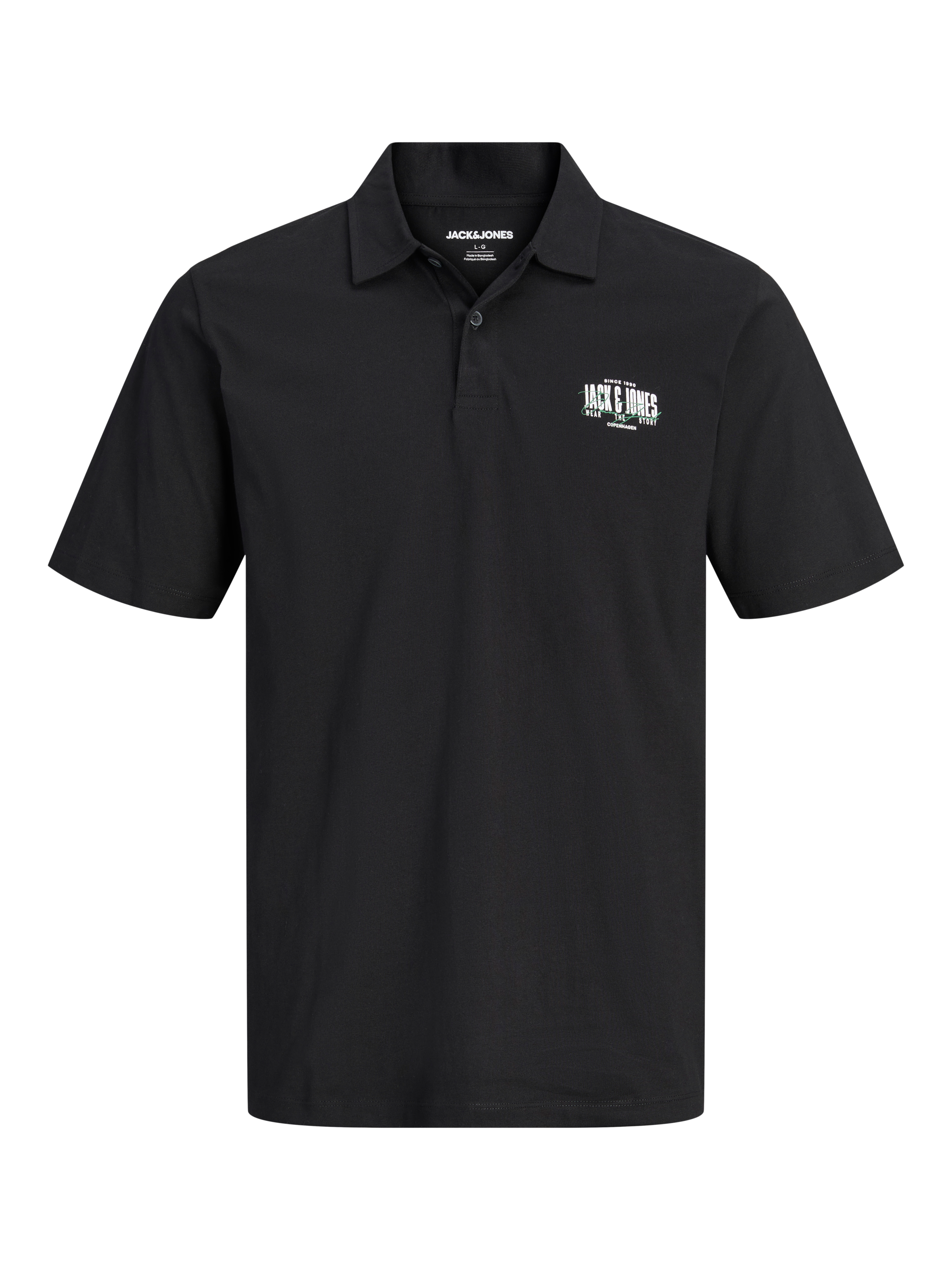 Image of Jack & Jones Poloshirt "JJAERO POLO SS" Baumwolle, regular fit