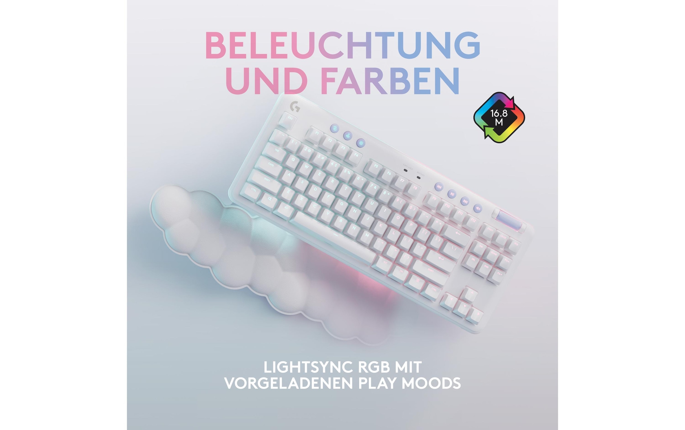 Logitech Gaming-Tastatur »Logitech G715 Gaming Keyboard off white« à bas  prix