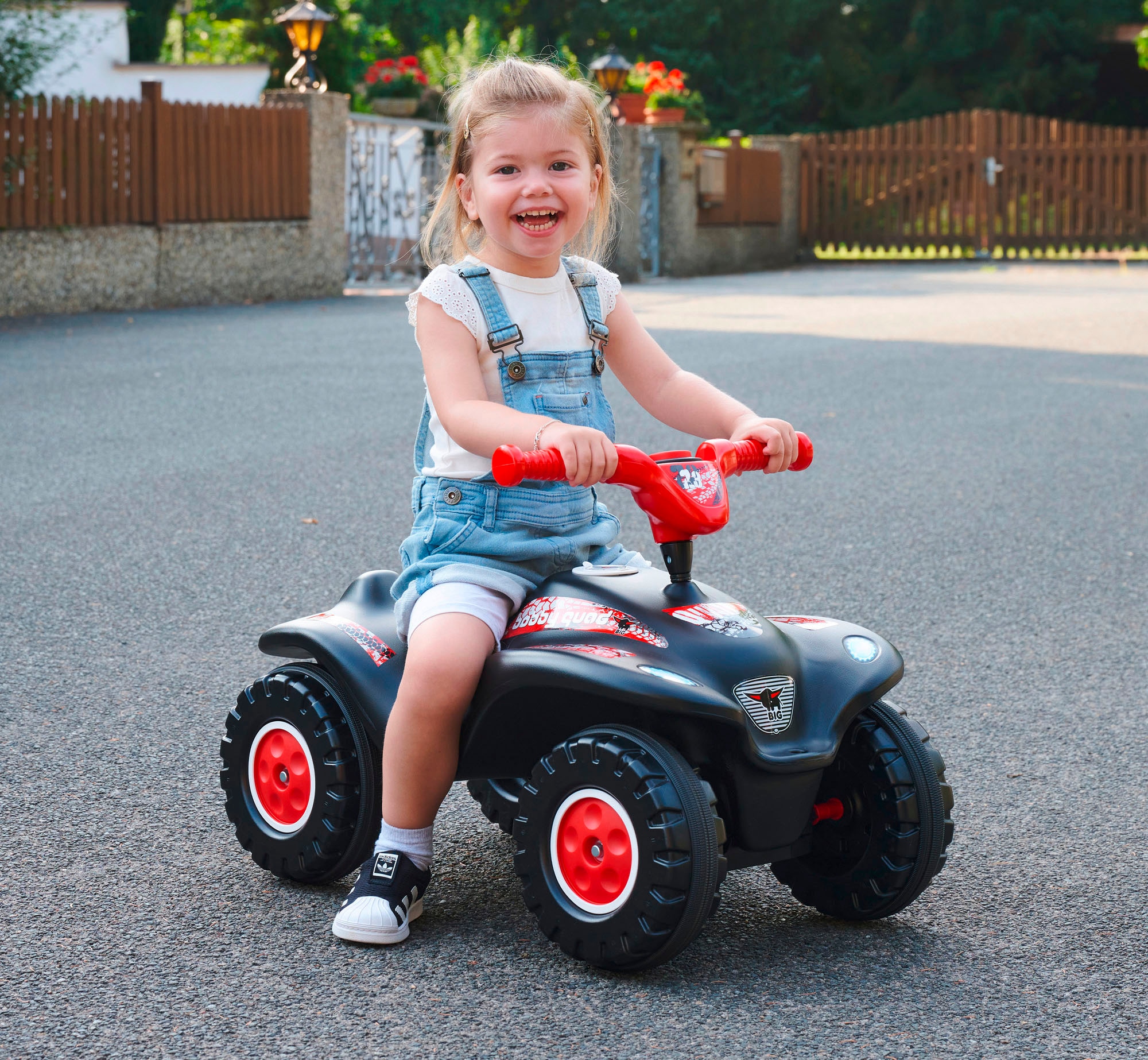 BIG Voiture à bascule »BIG Bobby Quad Racing« Made in Germany