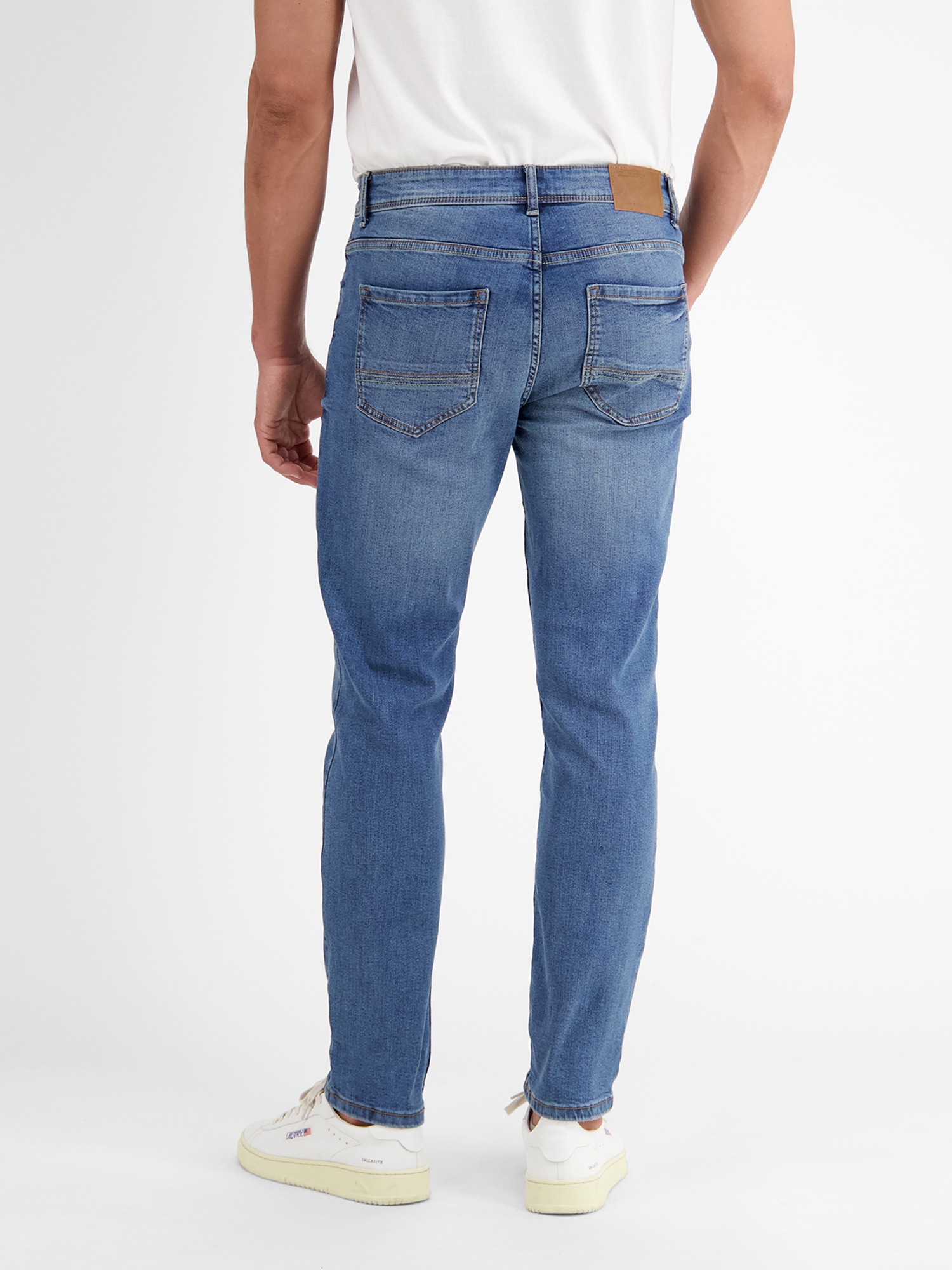 LERROS Pantalon de détente »Baxter Relaxed Fit Jeans – Bequemer Stretch 5-Pocket Denim«  jeans stretch confortable - facile d'entretien, idéal pour tous les jours & loisirs