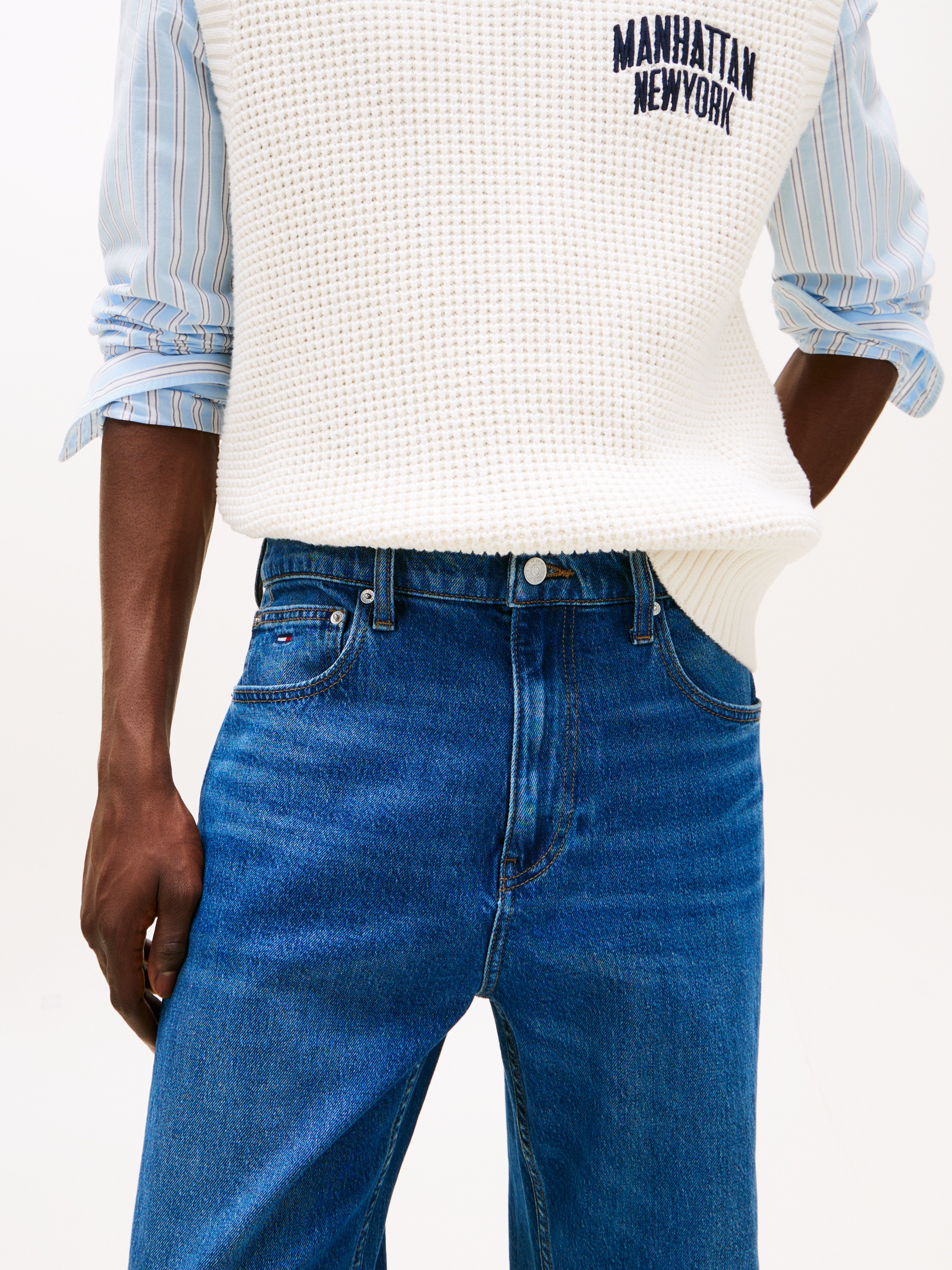 Tommy Jeans Regular-fit-Jeans »Otis Regular Straight«, Gerade geschnittene Jeans, regulärer Leibhöhe