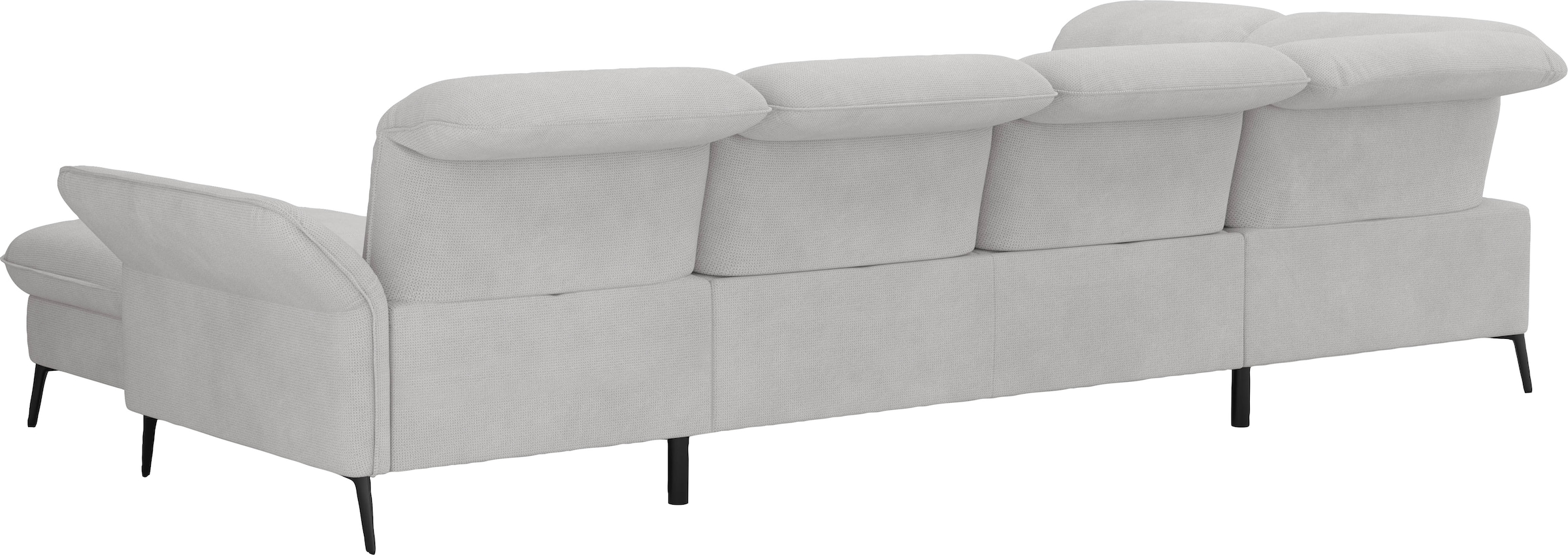 sit&more Wohnlandschaft »Emely«, mit Sitztiefenverstellung optional mit Bettfunktion und Bettkasten