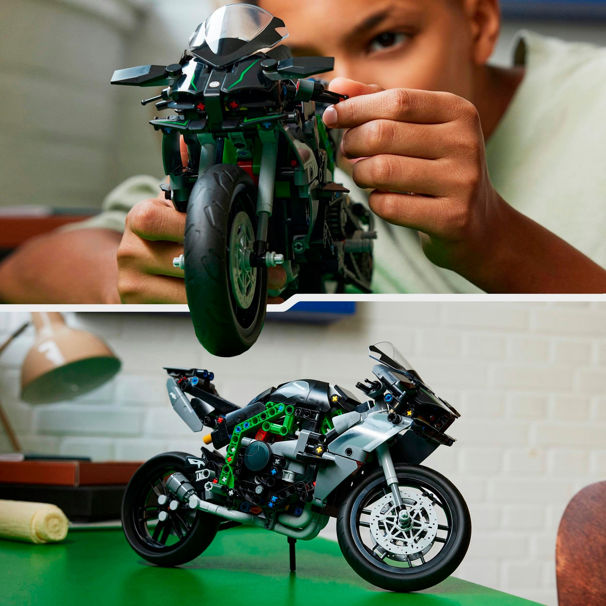 LEGO® Pions de construction »Kawasaki Ninja H2R Motorrad (42170), LEGO® Technic« Made in Europe