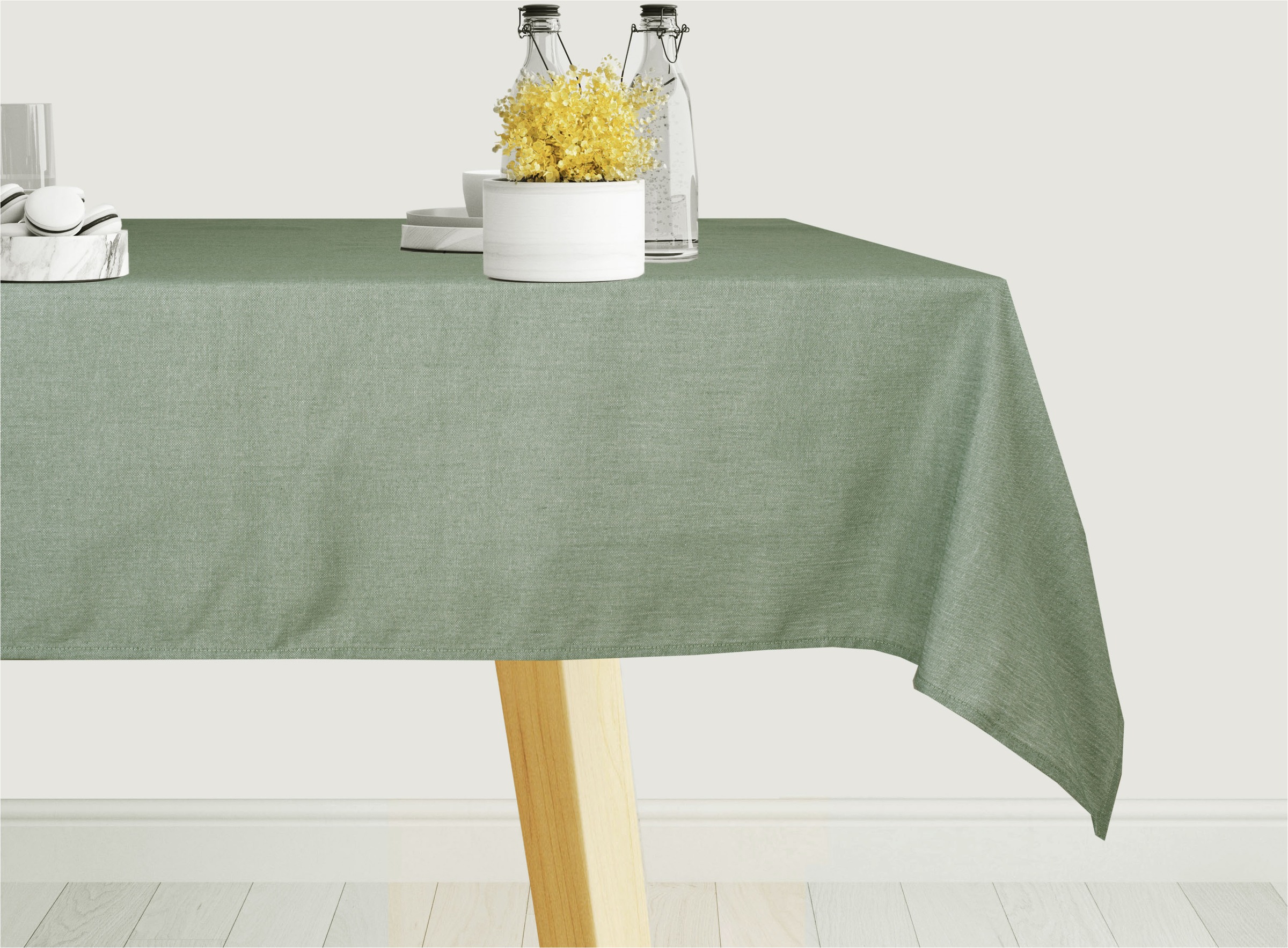 Image of GOODproduct Tischdecke "Aolva" verschiedene Grössen, moderner Uni, Esszimmer, Küche