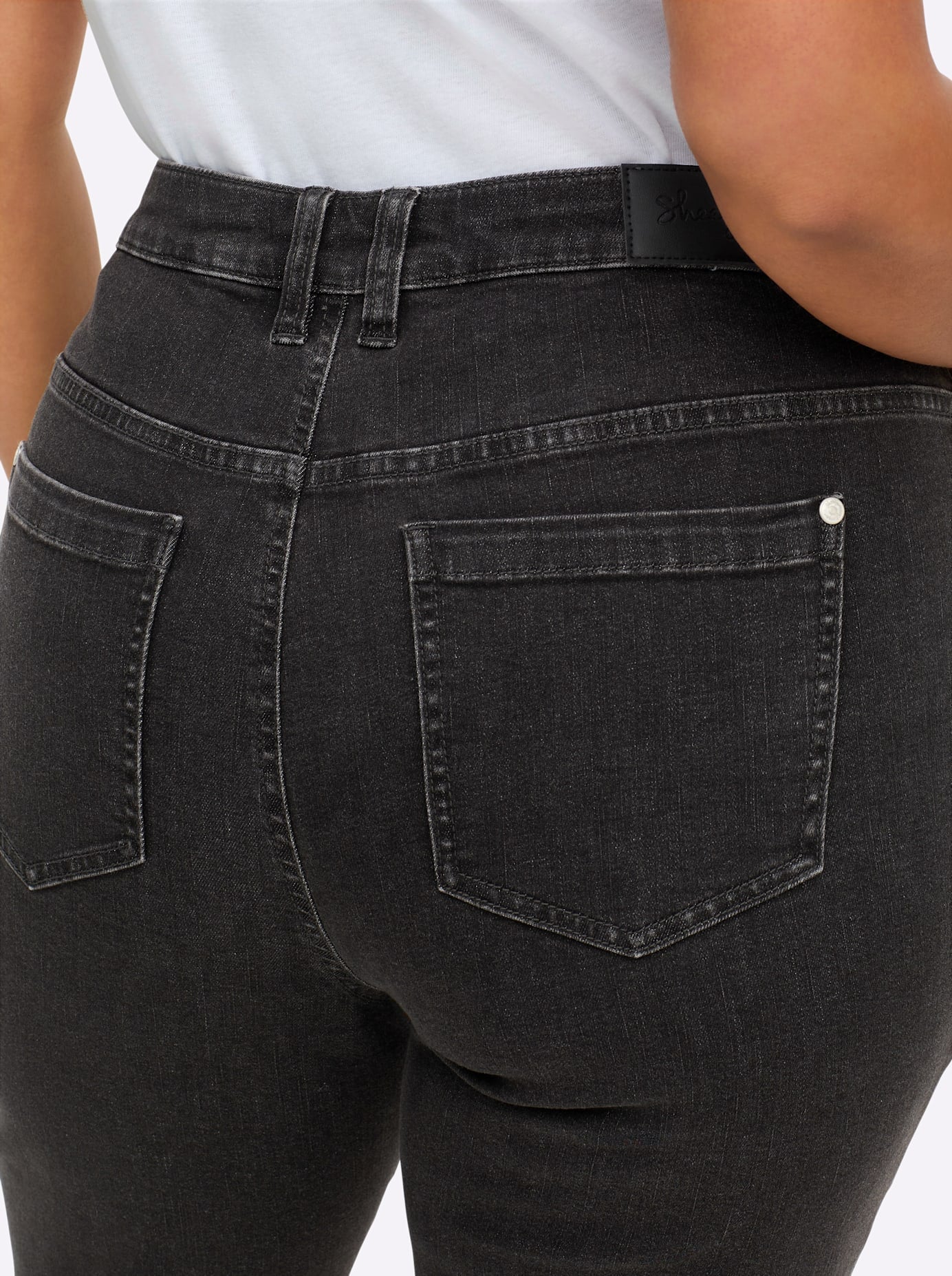 Sheego Jeans bootcut 1 cuis tlg.