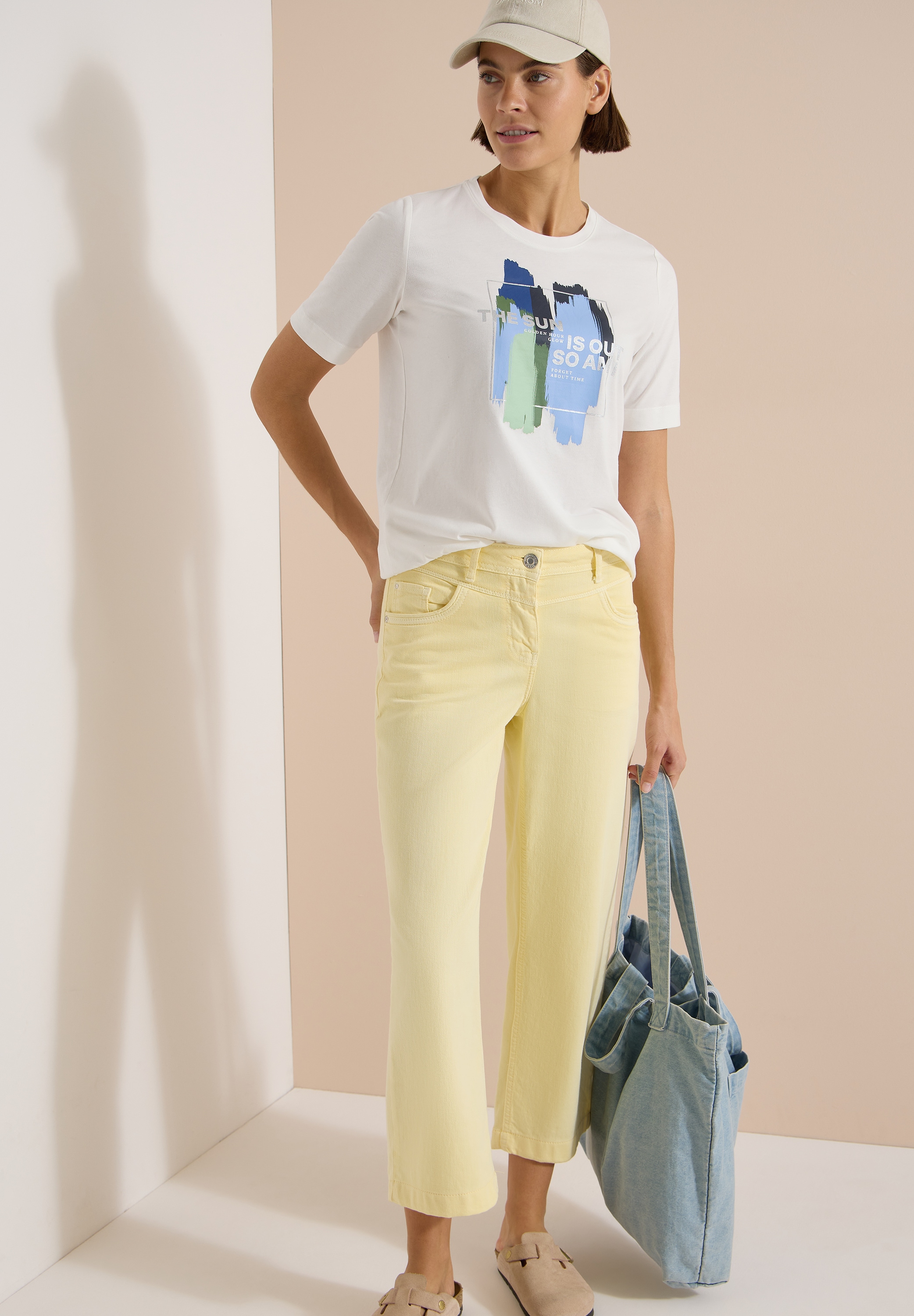 Cecil T-shirt à manches courtes T-shirt d'été avec imprimé