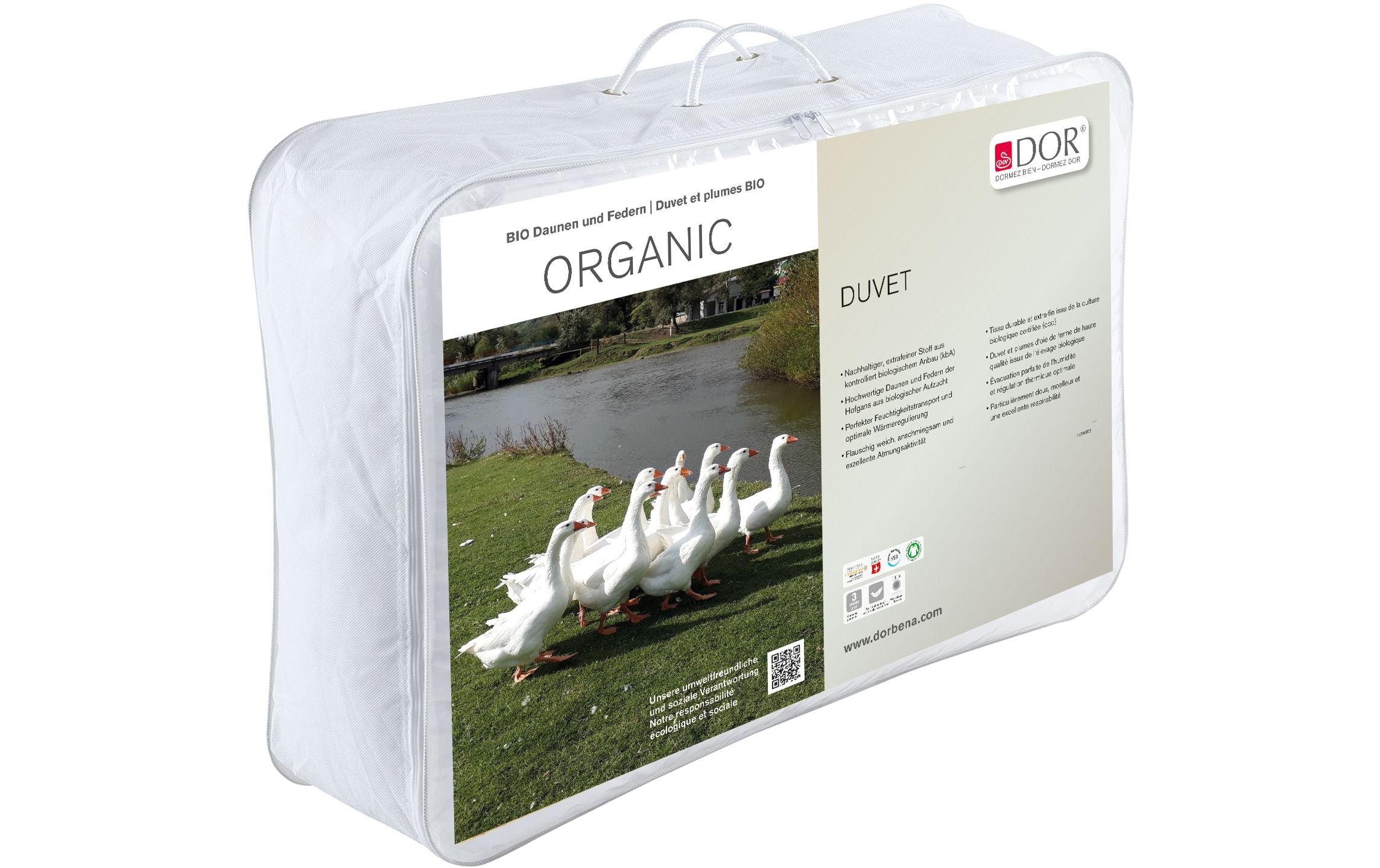 Image of DOR Daunenbettdecke "Organic Ganzjahr Leicht" normal 1 Stk. tlg.