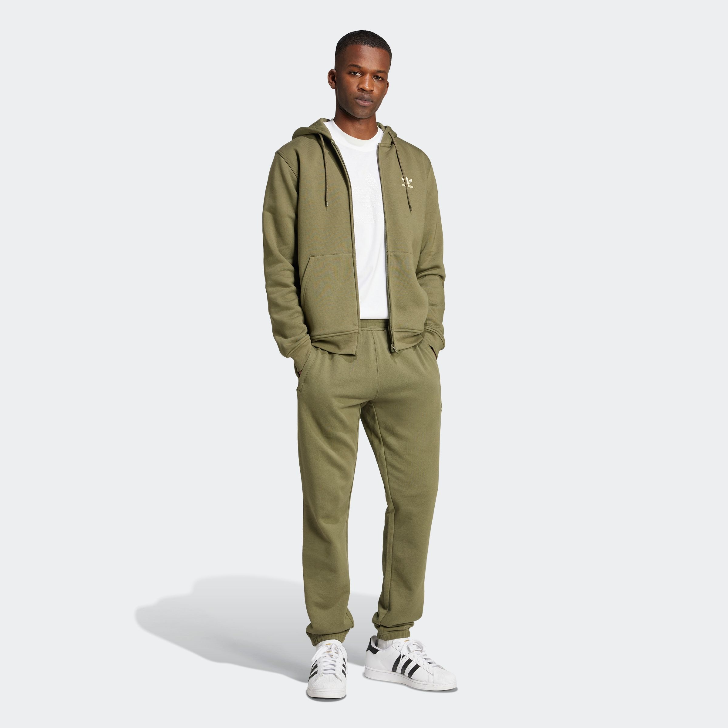 adidas Originals Kapuzensweatshirt »ESS FZ HD«, Full Zip Hoddie, Kapuzenpullover, Kapuzenjacke mit Reissverschluss