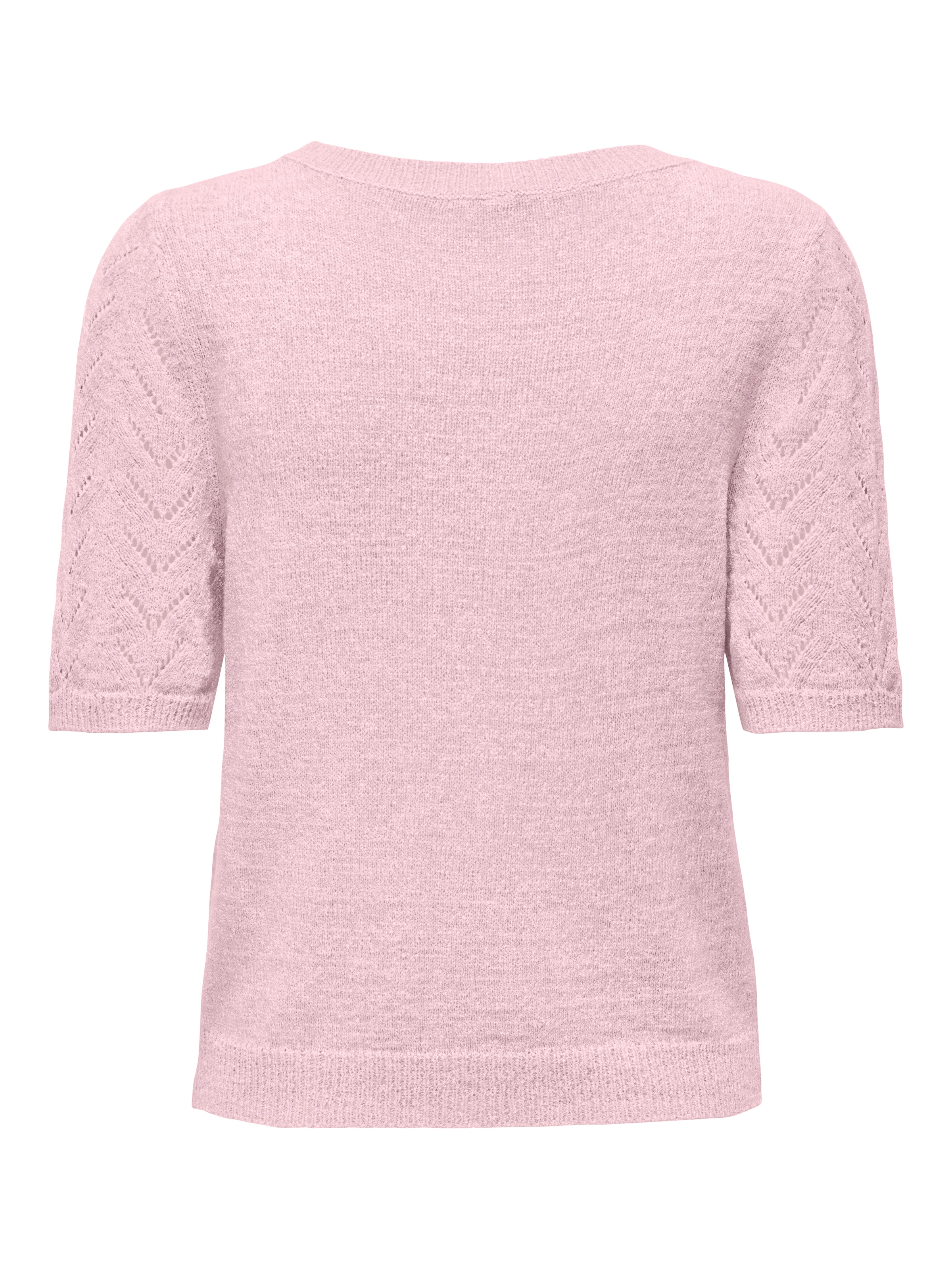 ONLY Pull à manches courtes »ONLSUNNY SS O-NECK KNT« Kunstfaser, regular fit, Rundhals