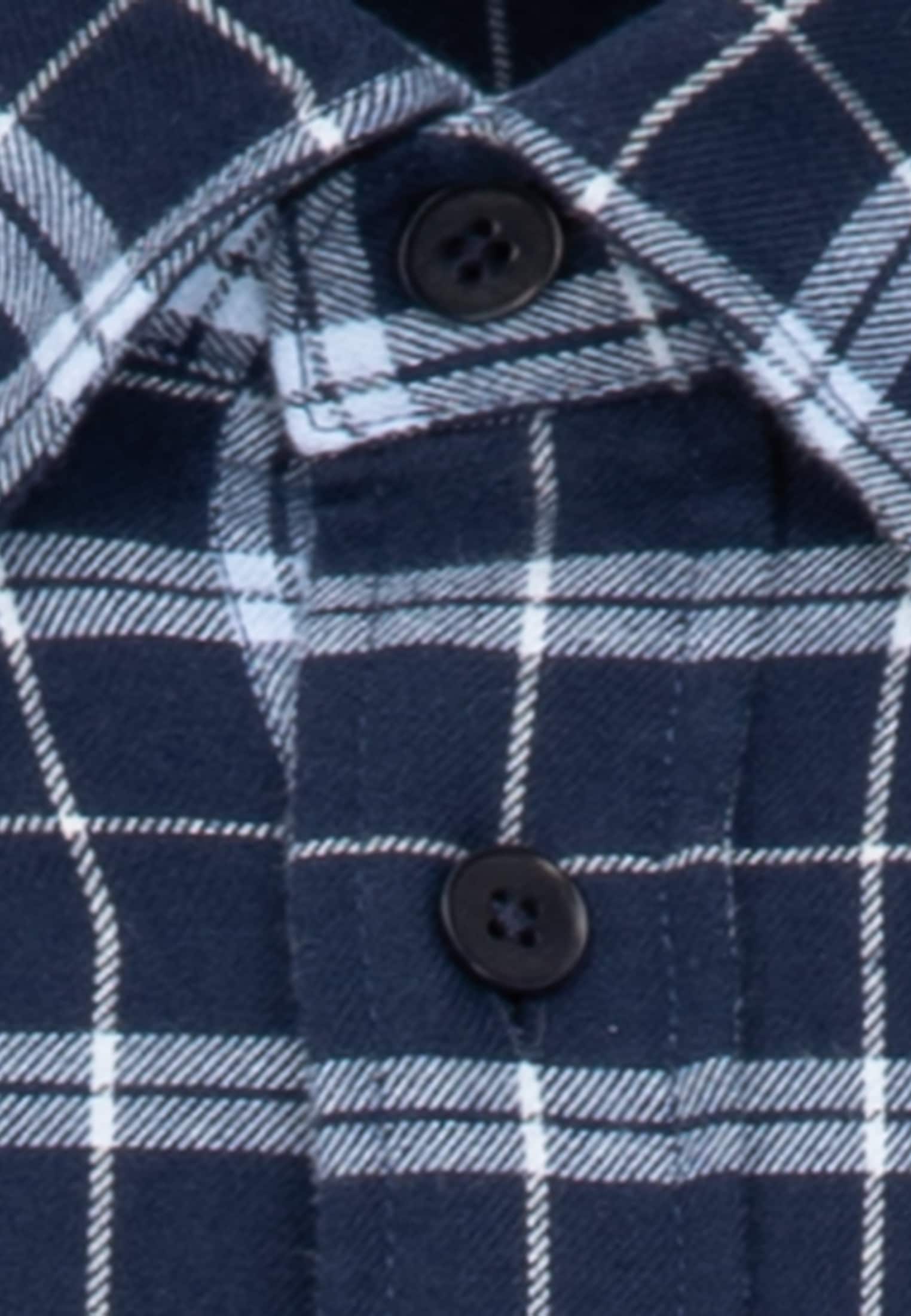 seidensticker Businesshemd »Schwarze Rose«, Regular Langarm Button-Down-Kragen Karo