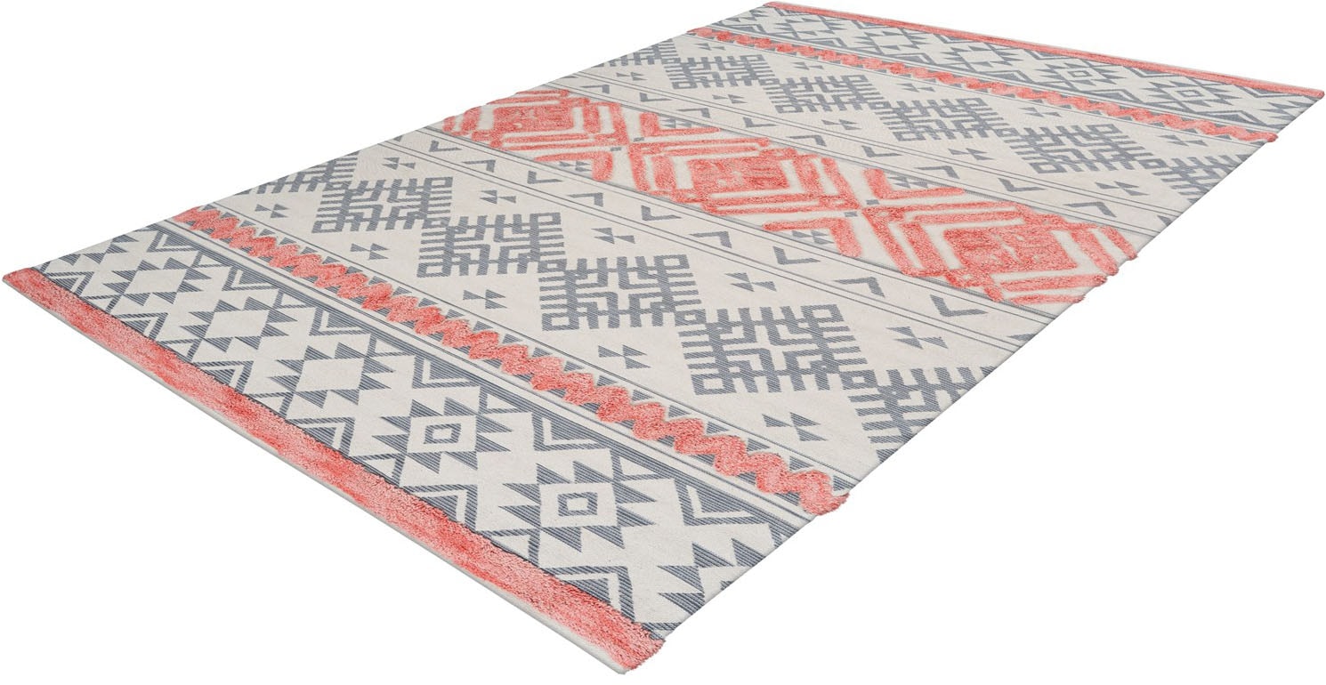 Arte Espina Tapis »Ethnie 200« Rectangulaire 10 mm Höhe 3D-Design, Kurzflorteppich, Ethno-Design