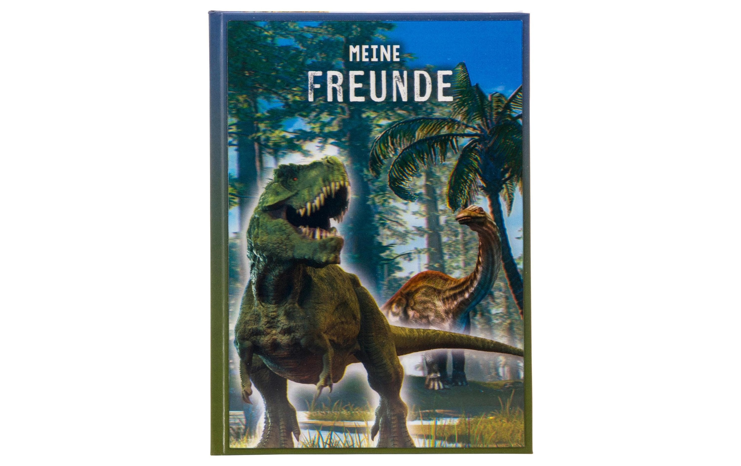 Goldfarbenbuch Poesiealbum »Freundebuch T-Rex«
