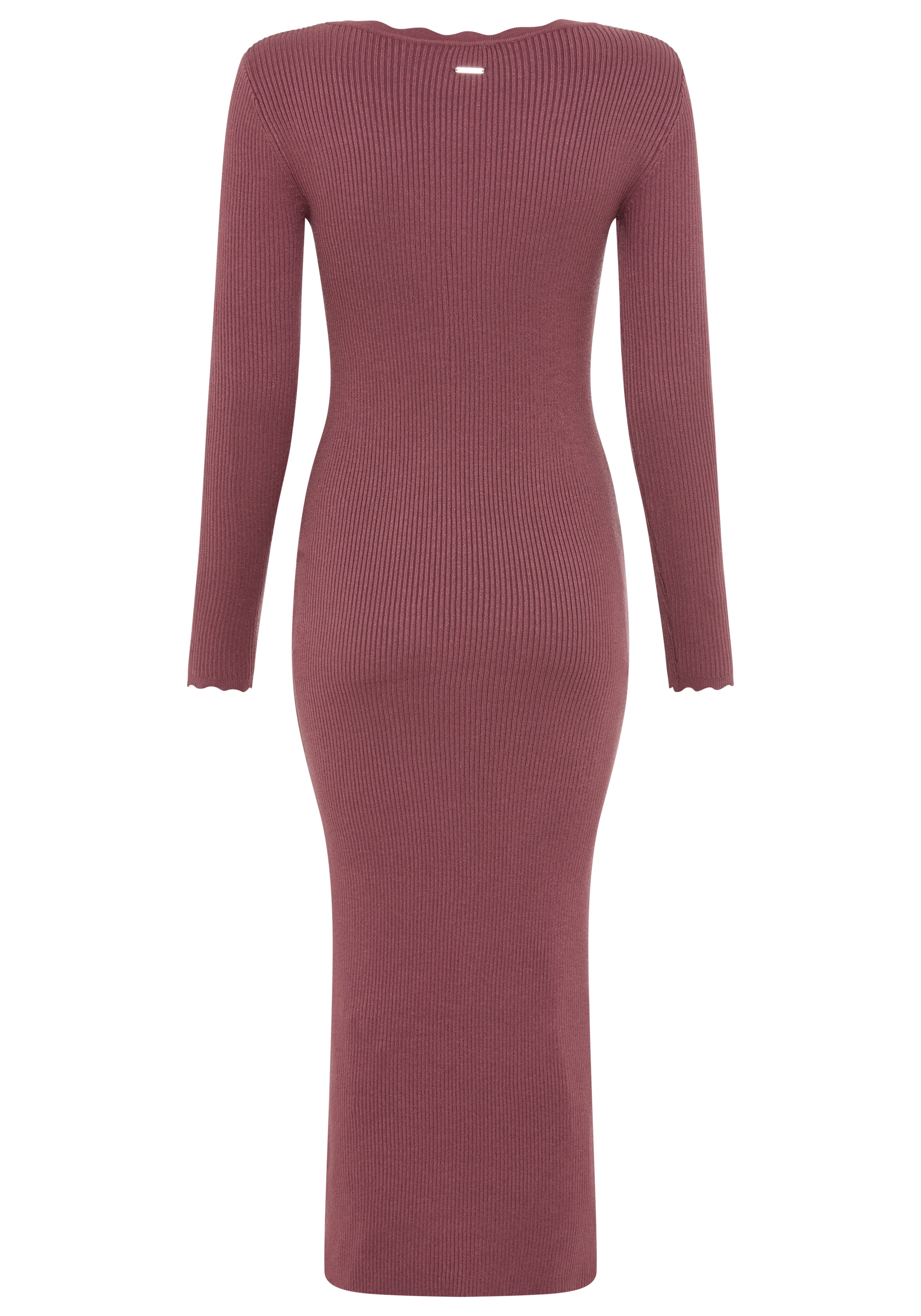 Laura Scott Strickkleid, Basic mit besonderem Detail