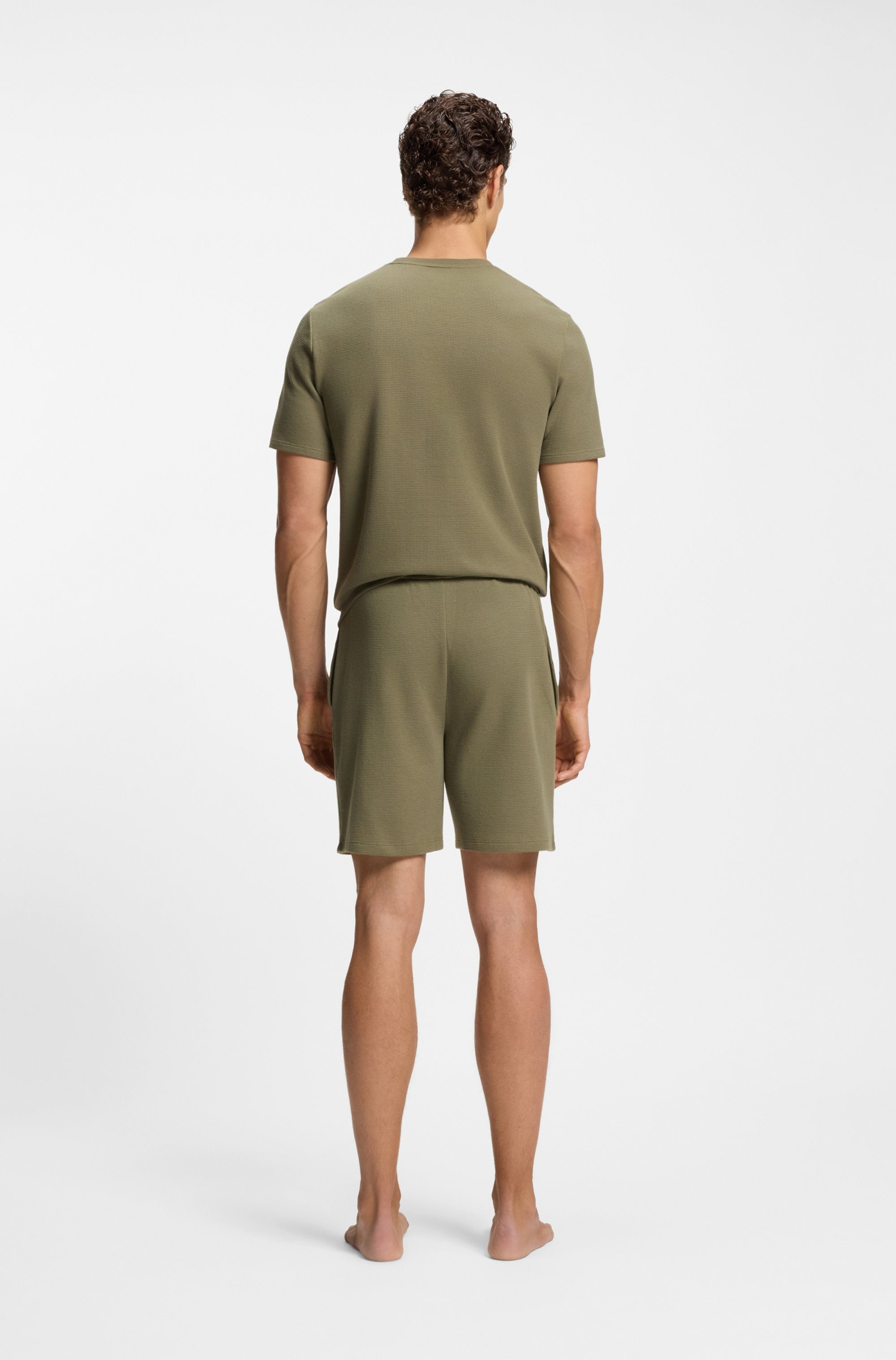 BOSS Pyjamashorts »Waffle Shorts«