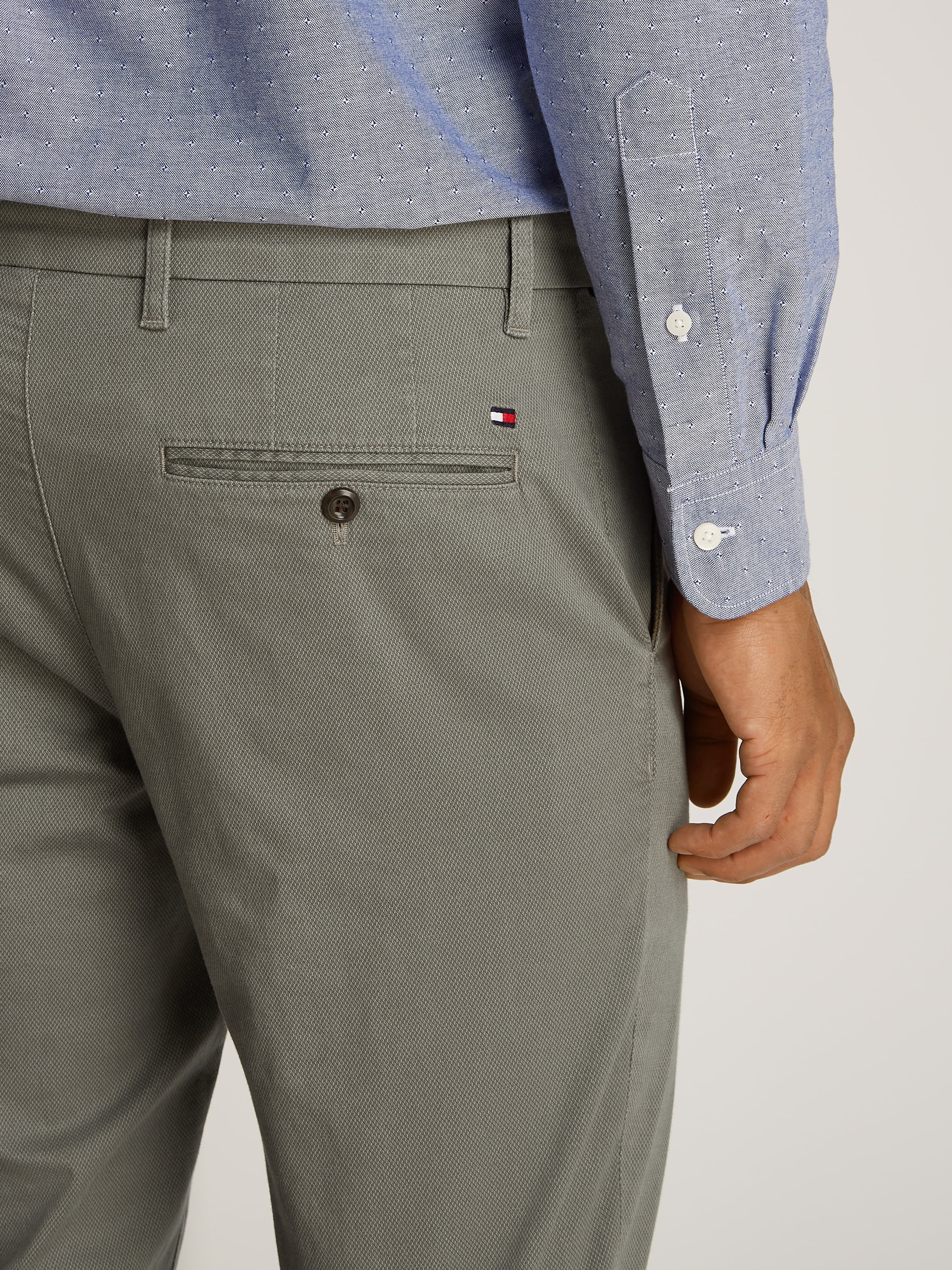 Tommy Hilfiger Chinohose »DENTON PRINTED STRUCTURE CHINO«, mit Struktur