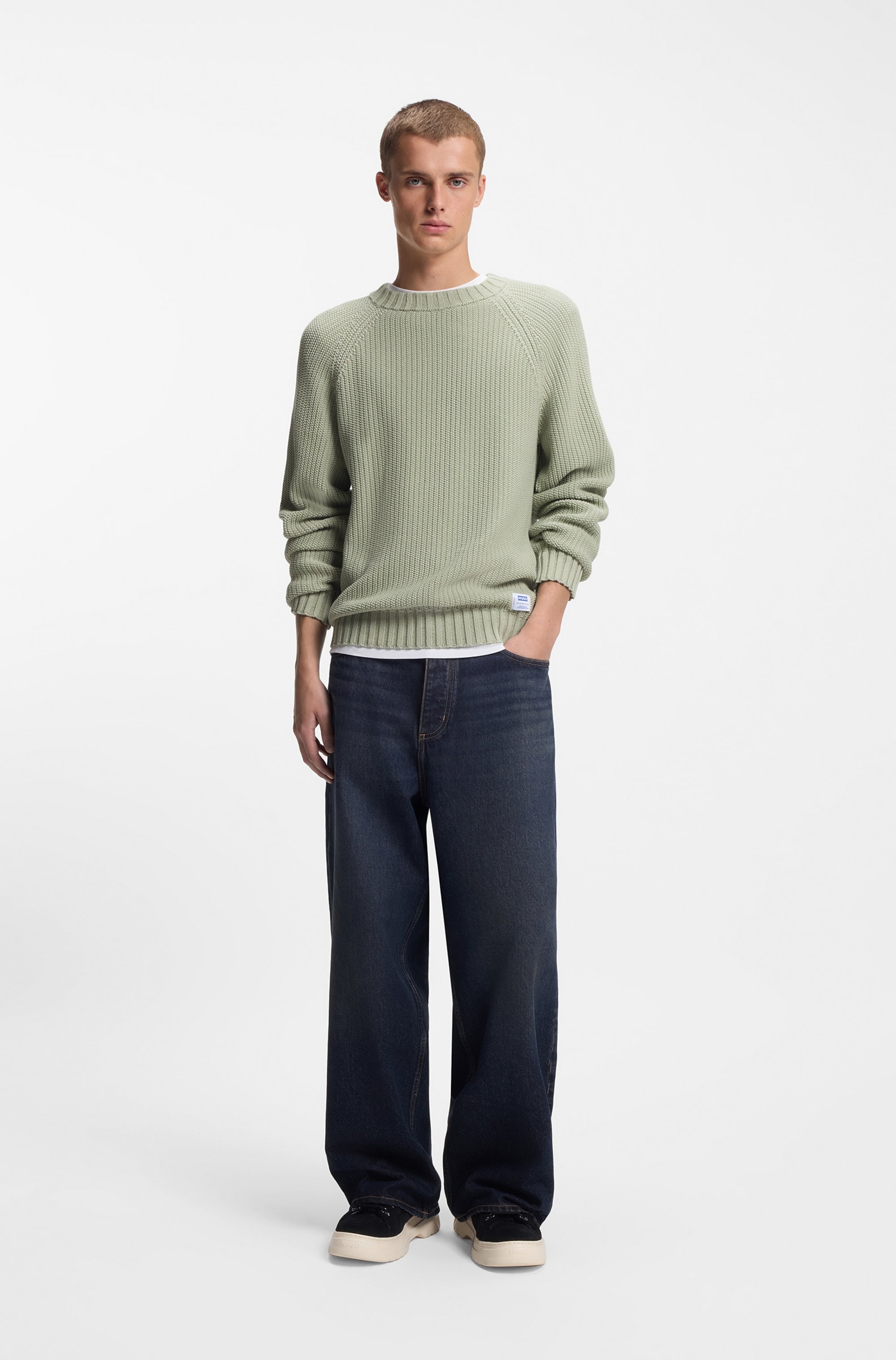 HUGO Pull en tricot »Sonnee«