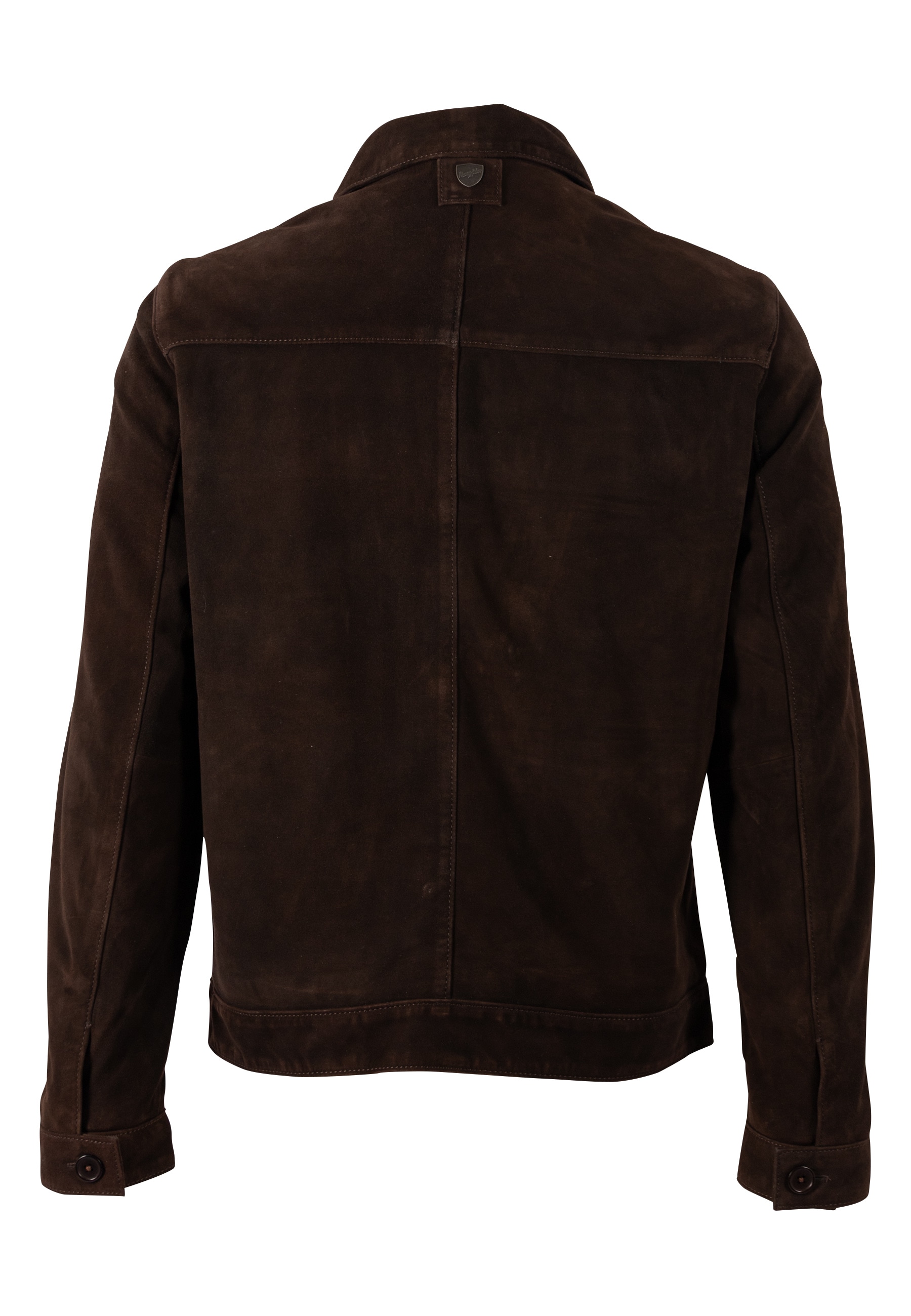 Mauritius Veste chemise »MMYukkon« en cuir, coupe régulière
