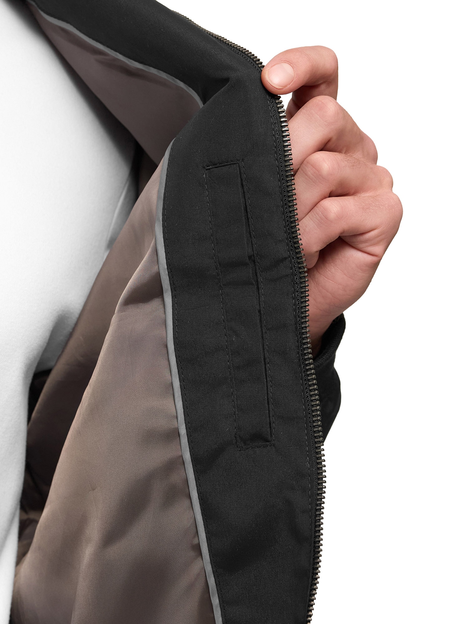 Indicode Veste bomber »INCatall« ohne Kapuze