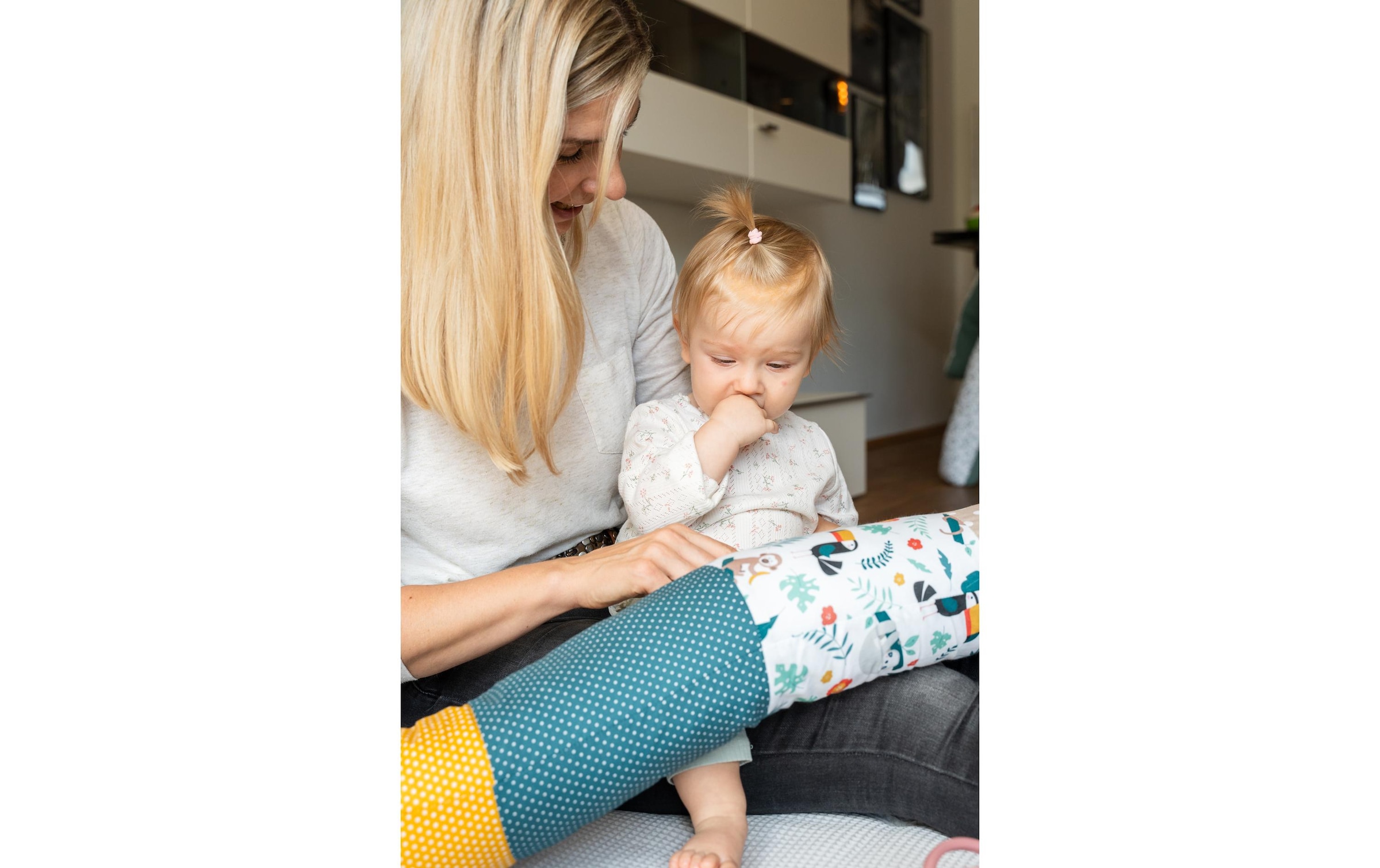 ULLENBOOM ® Bettnestchen »Baby Bettschlange Dschungel 300 cm«