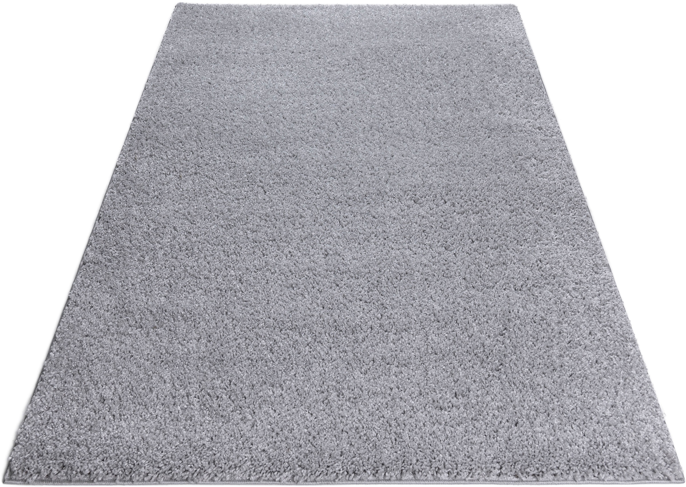 Bruno Banani Hochflor-Teppich "Shaggy Soft" rechteckig 30 mm Höhe gewebt, Uni Farben, besonders weich und kuschelig, Kundenliebling