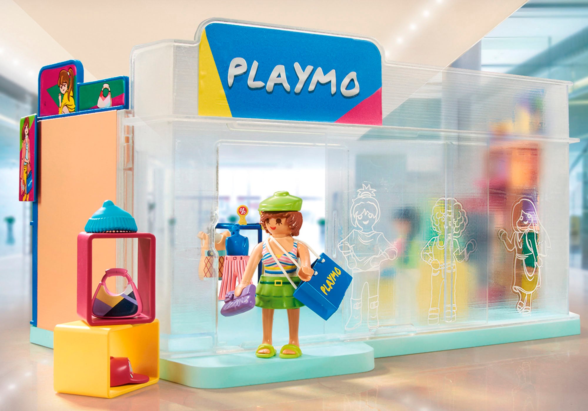 Playmobil® Konstruktions-Spielset »Fashion Store (71534), My Life« Made in Europe