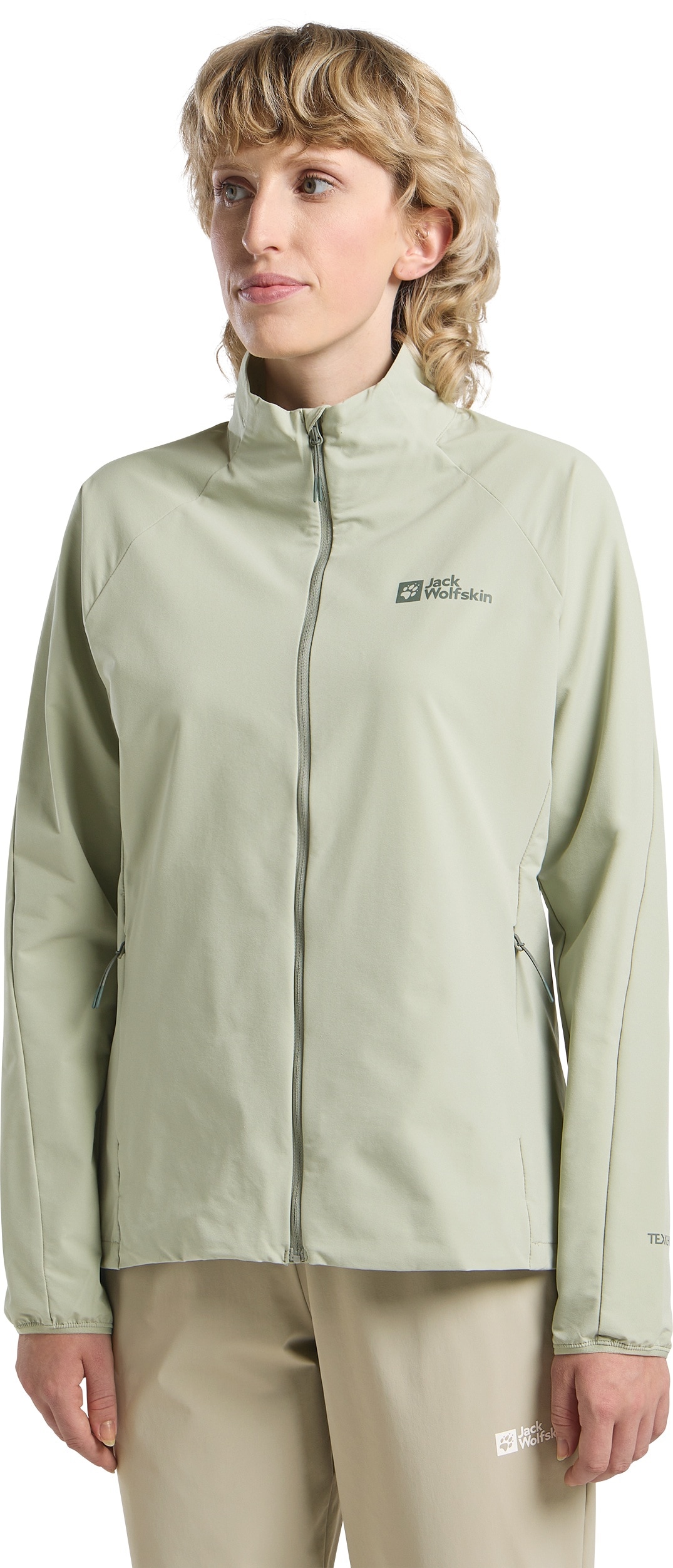 Jack Wolfskin Outdoorjacke »PRELIGHT STRIDE JKT W« mit UV-Schutz, leicht verstaubar, windabweisend, atmungsaktiv