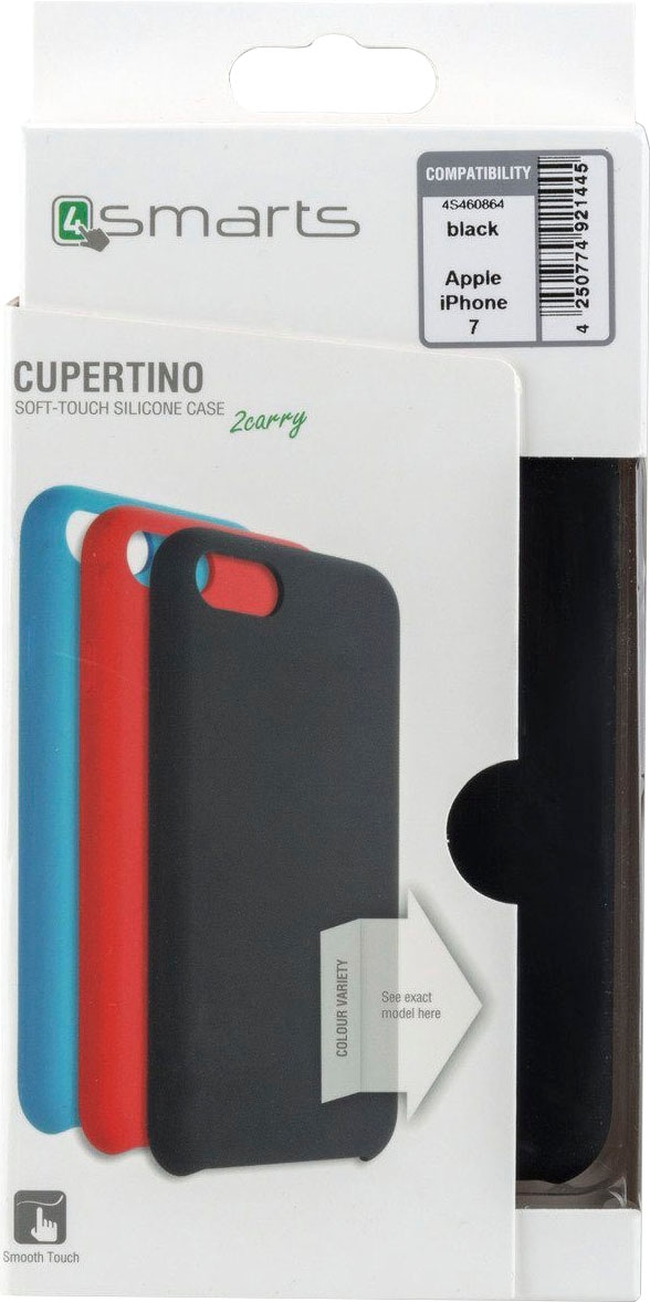 4smarts Smartphone-Hülle »CUPERTINO Silicone Case Apple iPhone SE (2020)/7/8«, iPhone 7 / 8-iPhone SE (2020)