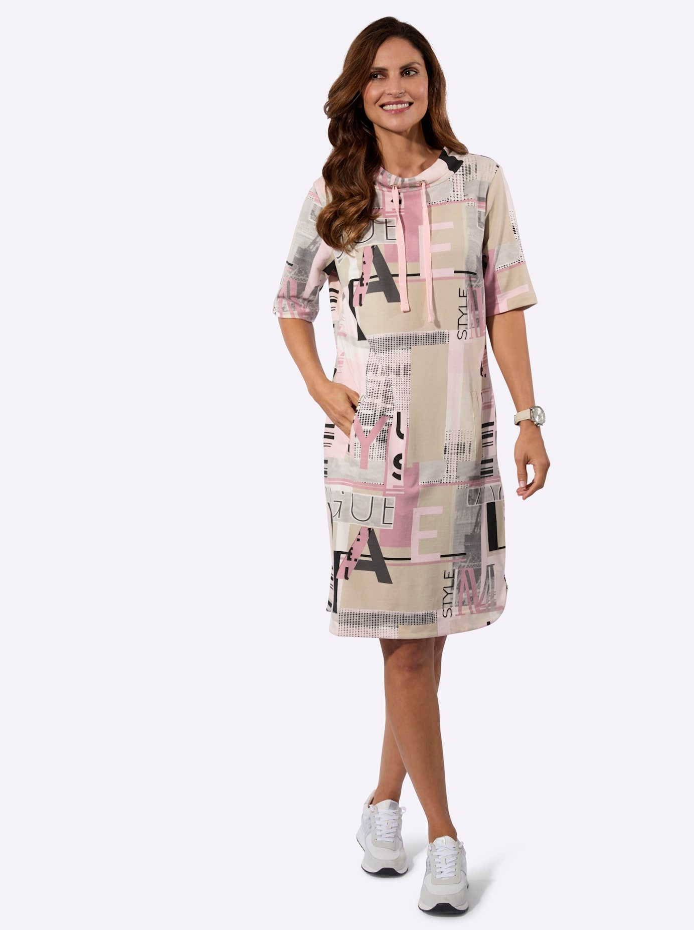Image of Inspirationen Sweatkleid "Shirtkleid"