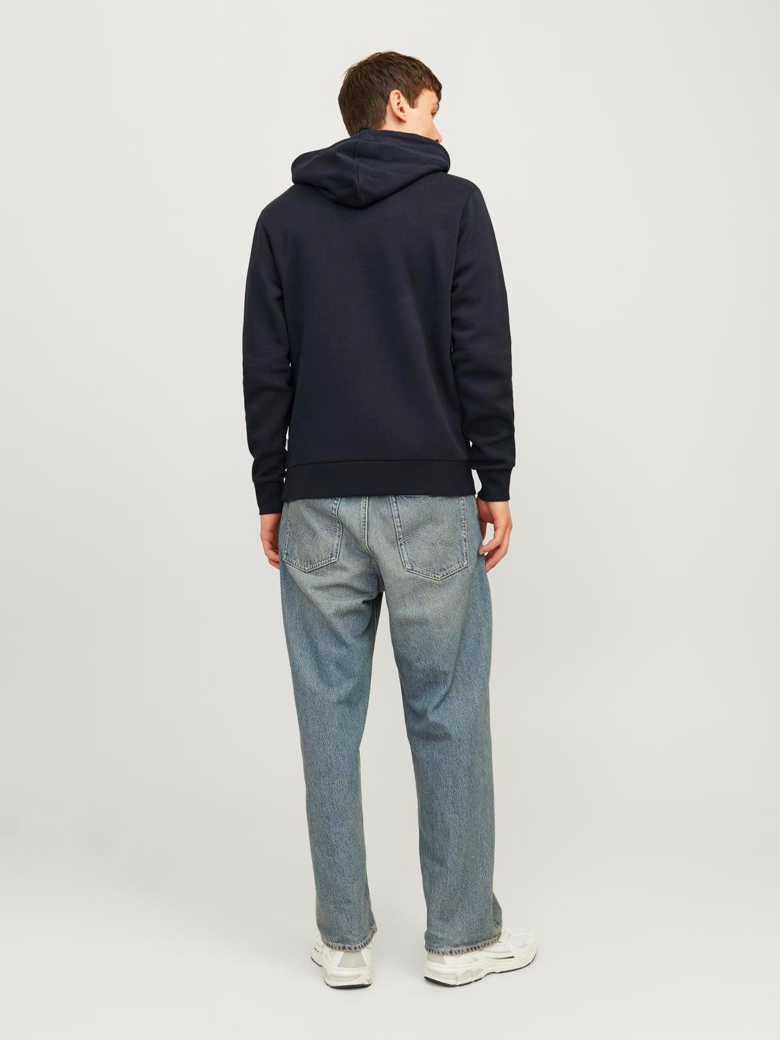 Jack & Jones Kapuzensweatshirt »JJELOGO SWEAT HOOD 2 COL 24/25 NOOS«, mit Logo Print