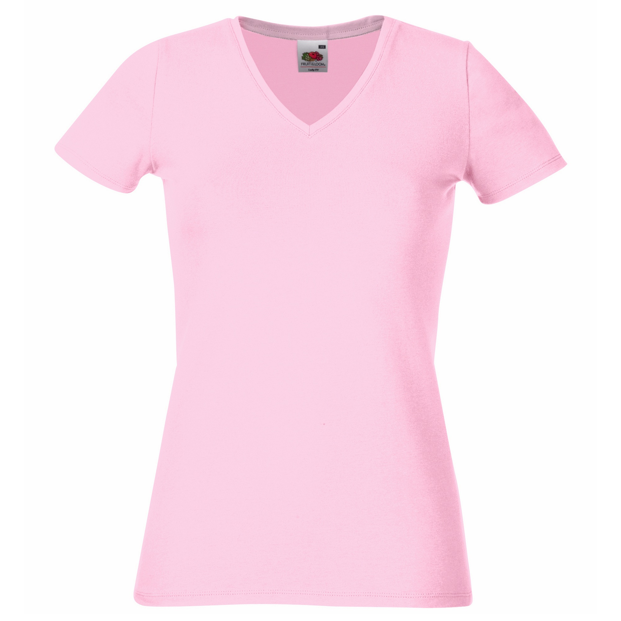 V-Shirt »Lady-Fit Damen T-Shirt, V-Ausschnitt«