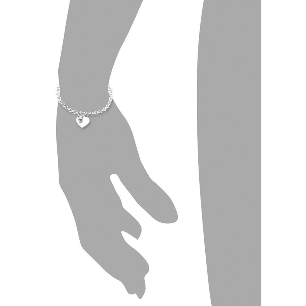 s.Oliver : bracelet avec cristal Strass®, »coeur, SO1346/1«