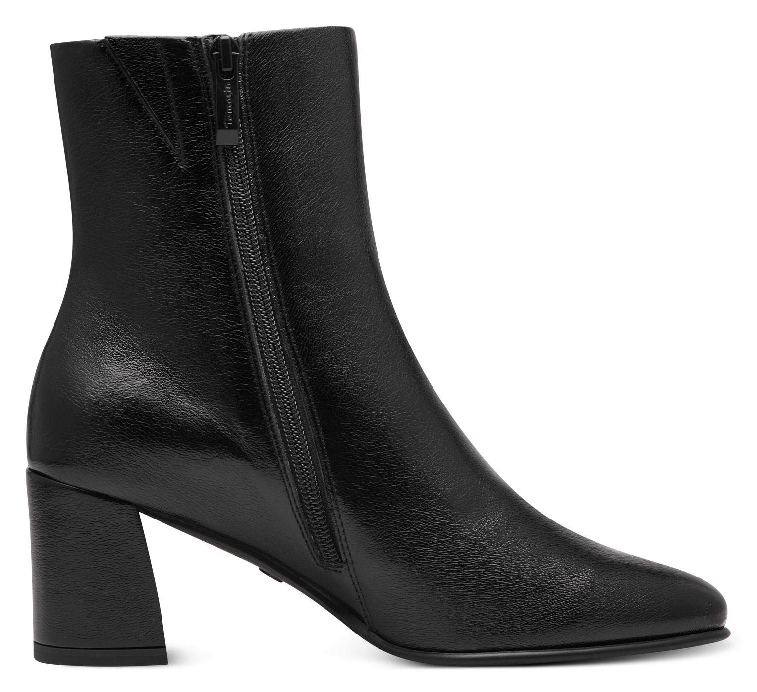 Tamaris Stiefelette, Blockabsatz, Businessschuh, Festtagssschuh mit überzogenem Absatz