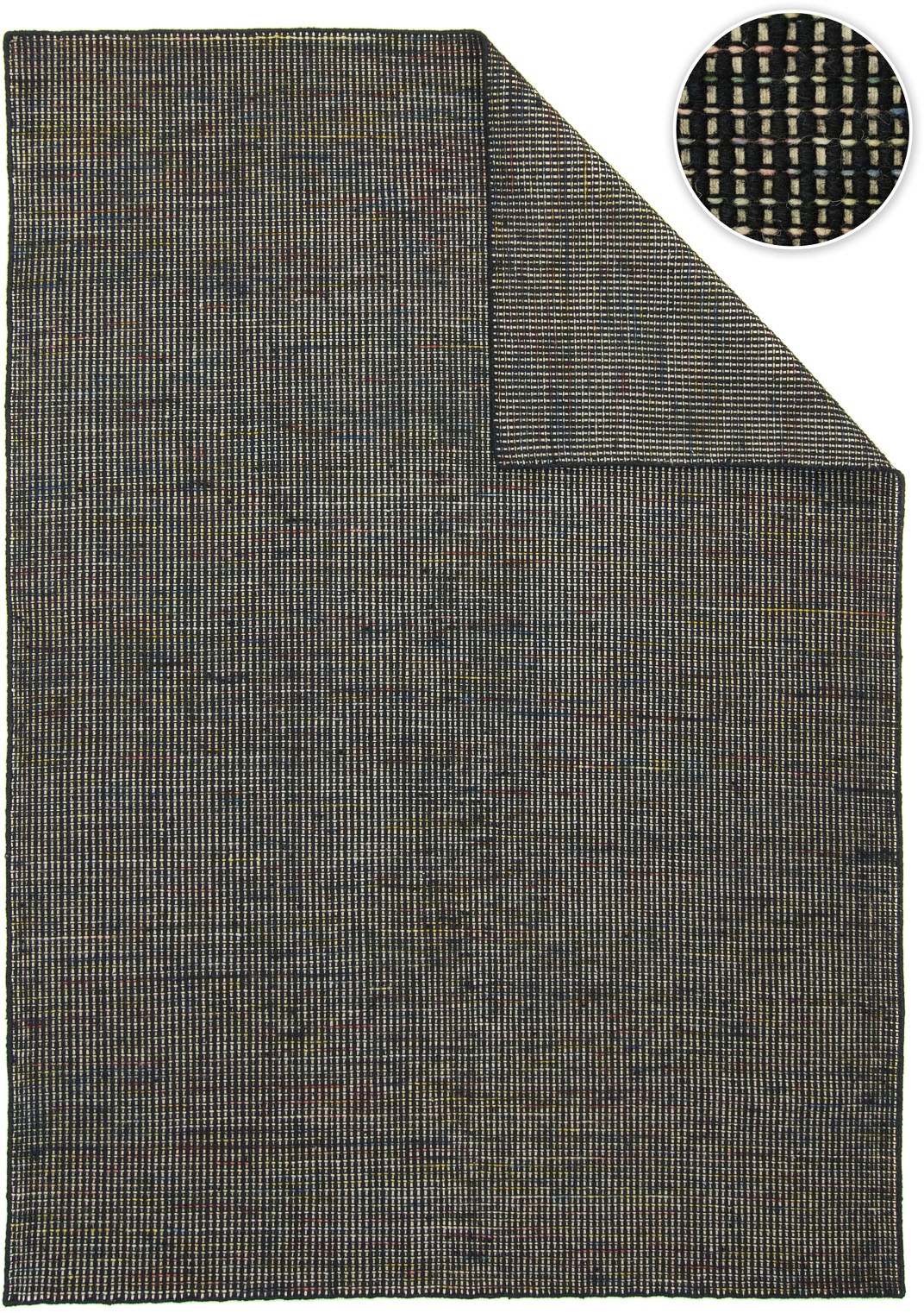 morgenland Wollteppich »Arvin - Kelim Teppich - Trendy«, rechteckig, 1 mm Höhe, Flachgewebe